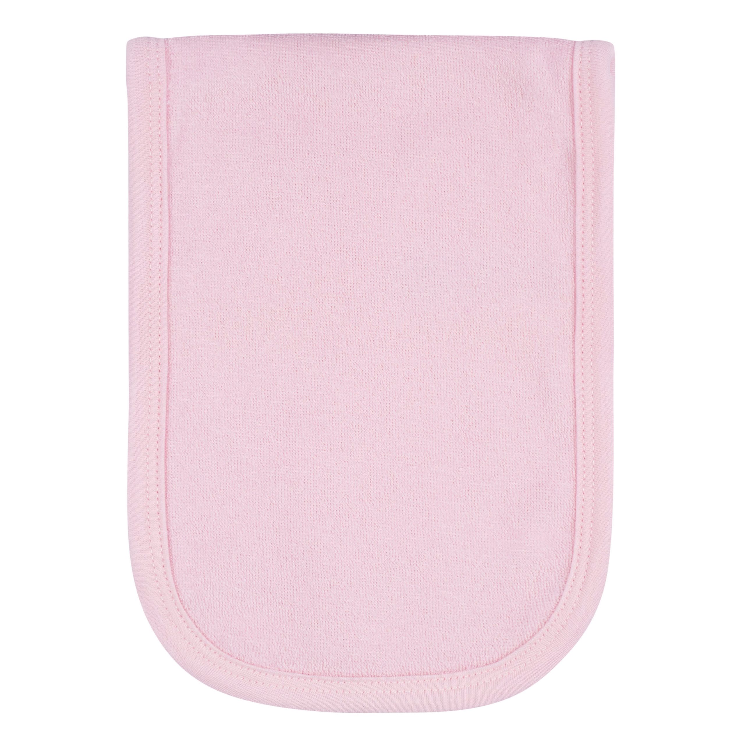 2-Pack Baby Girls Stars Terry Burp Cloths - Image 3