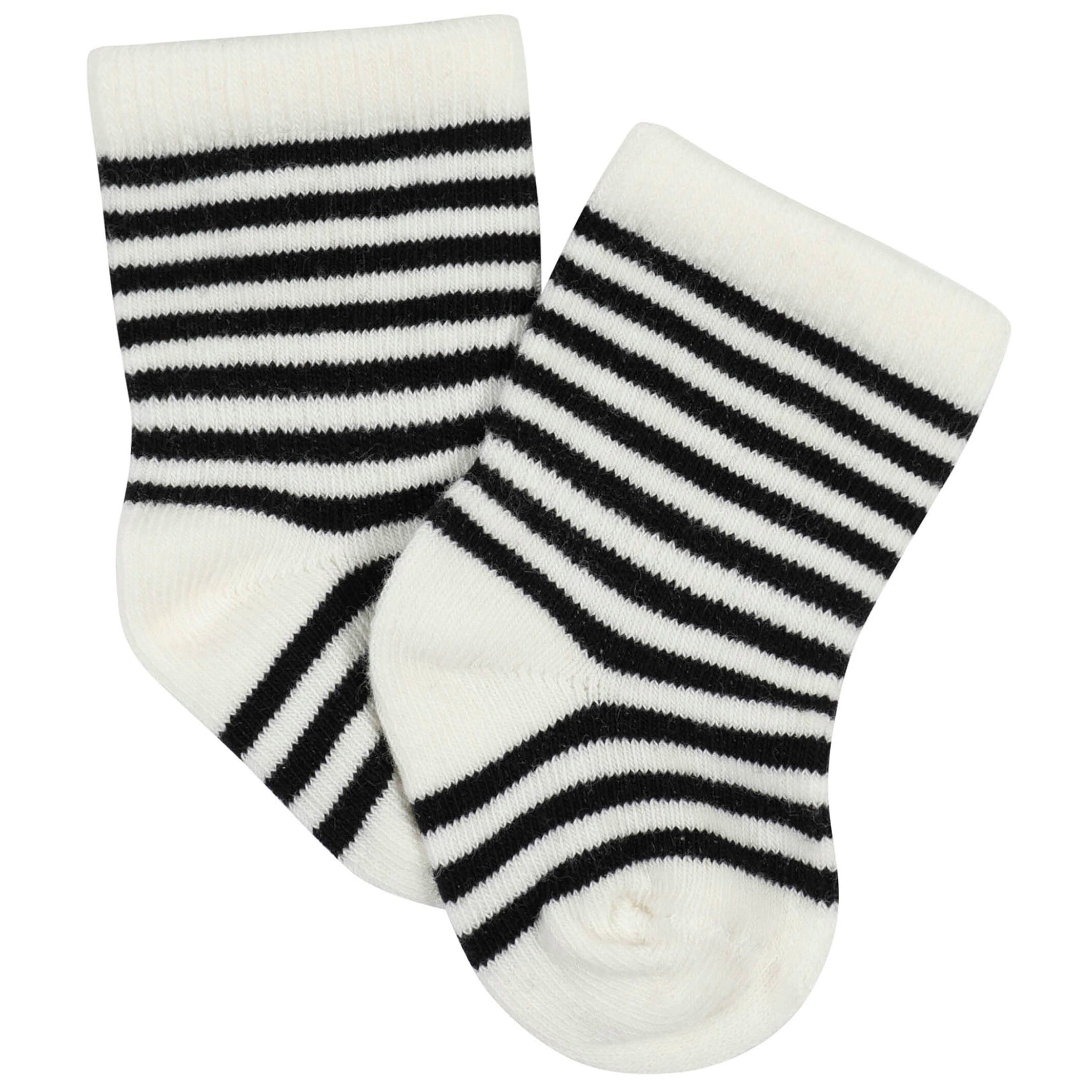 12-Pack Baby Boys Dino, Lion, & Camping Wiggle-Proof™ Socks - Image 11