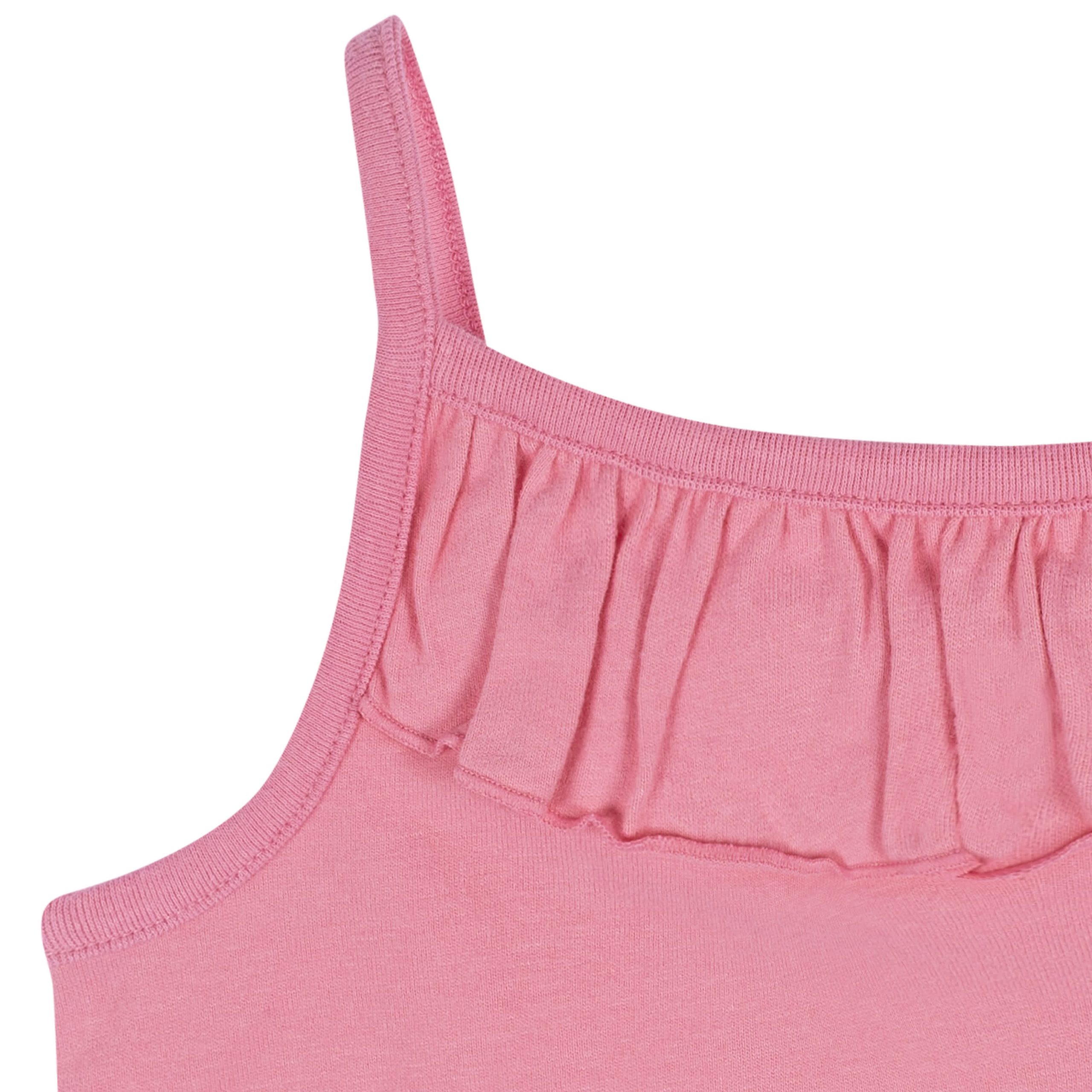 2-Pack Infant Girls Pink & Purple Sleeveless Tops - Image 5