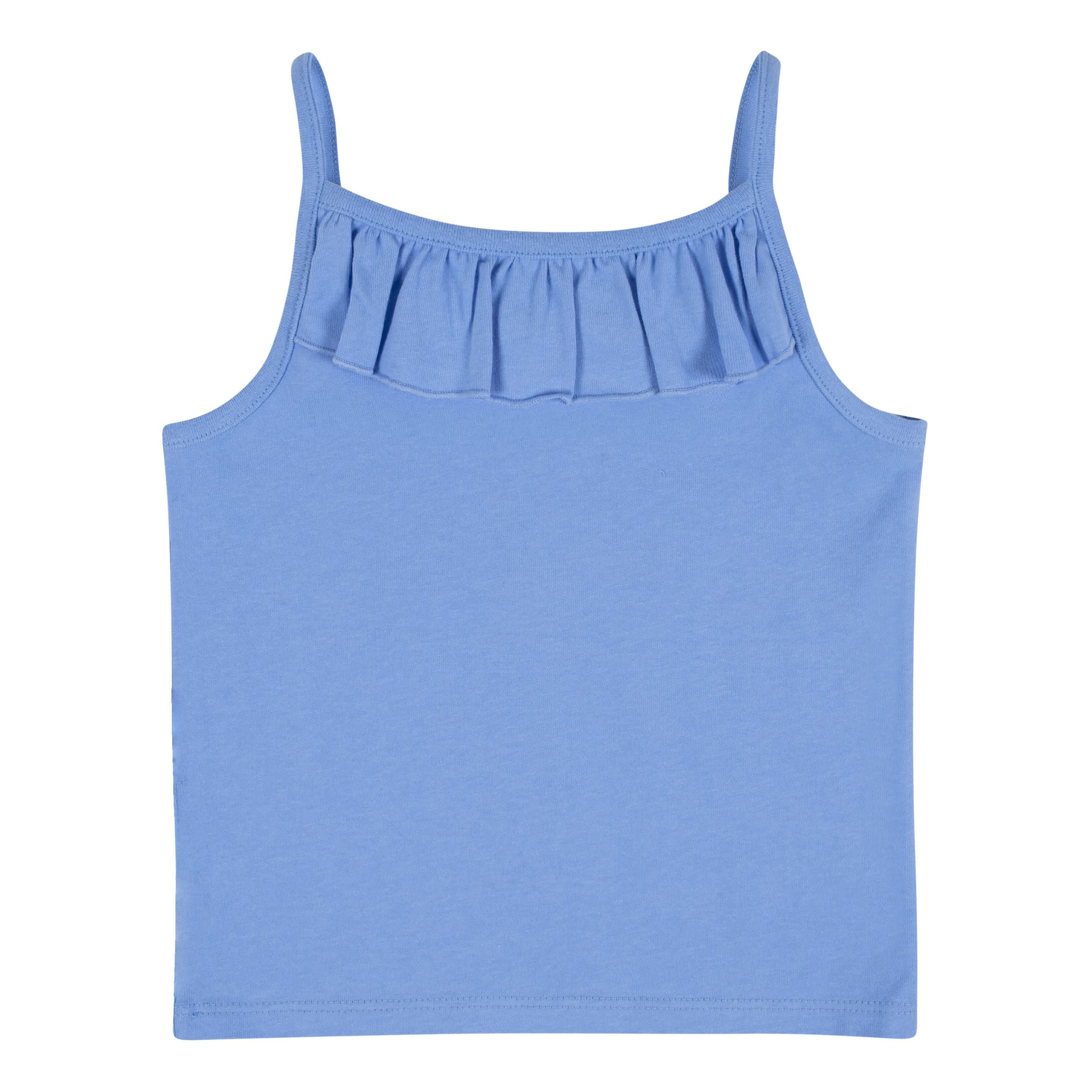 2-Pack Infant & Toddler Girls Blue Sleeveless Tops - Image 2