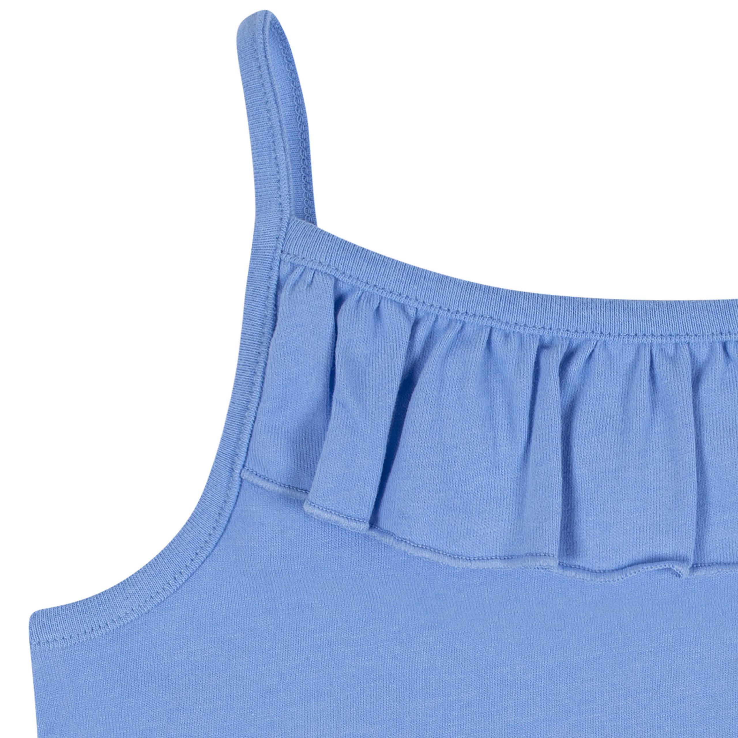 2-Pack Infant & Toddler Girls Blue Sleeveless Tops - Image 3