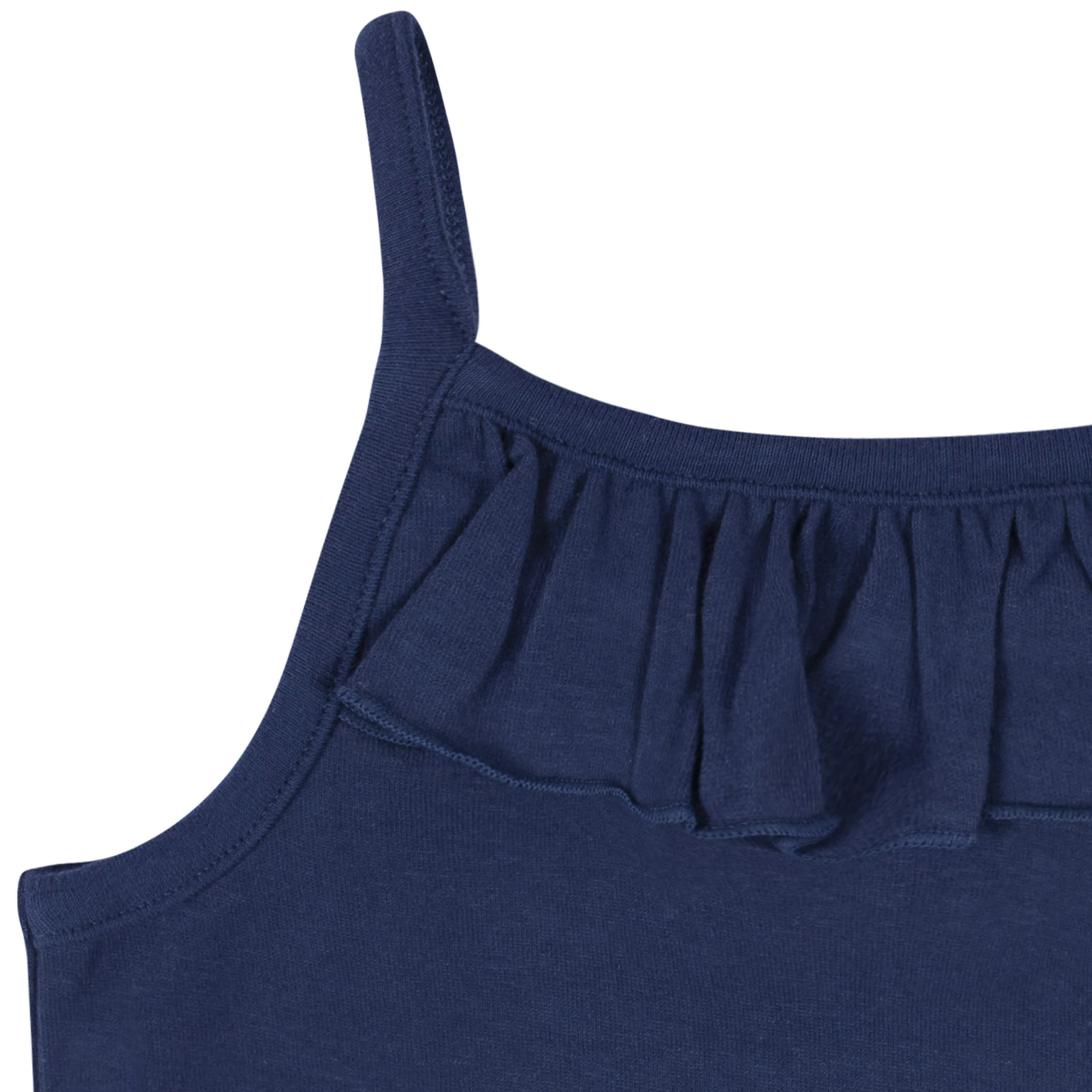 2-Pack Infant & Toddler Girls Blue Sleeveless Tops - Image 5