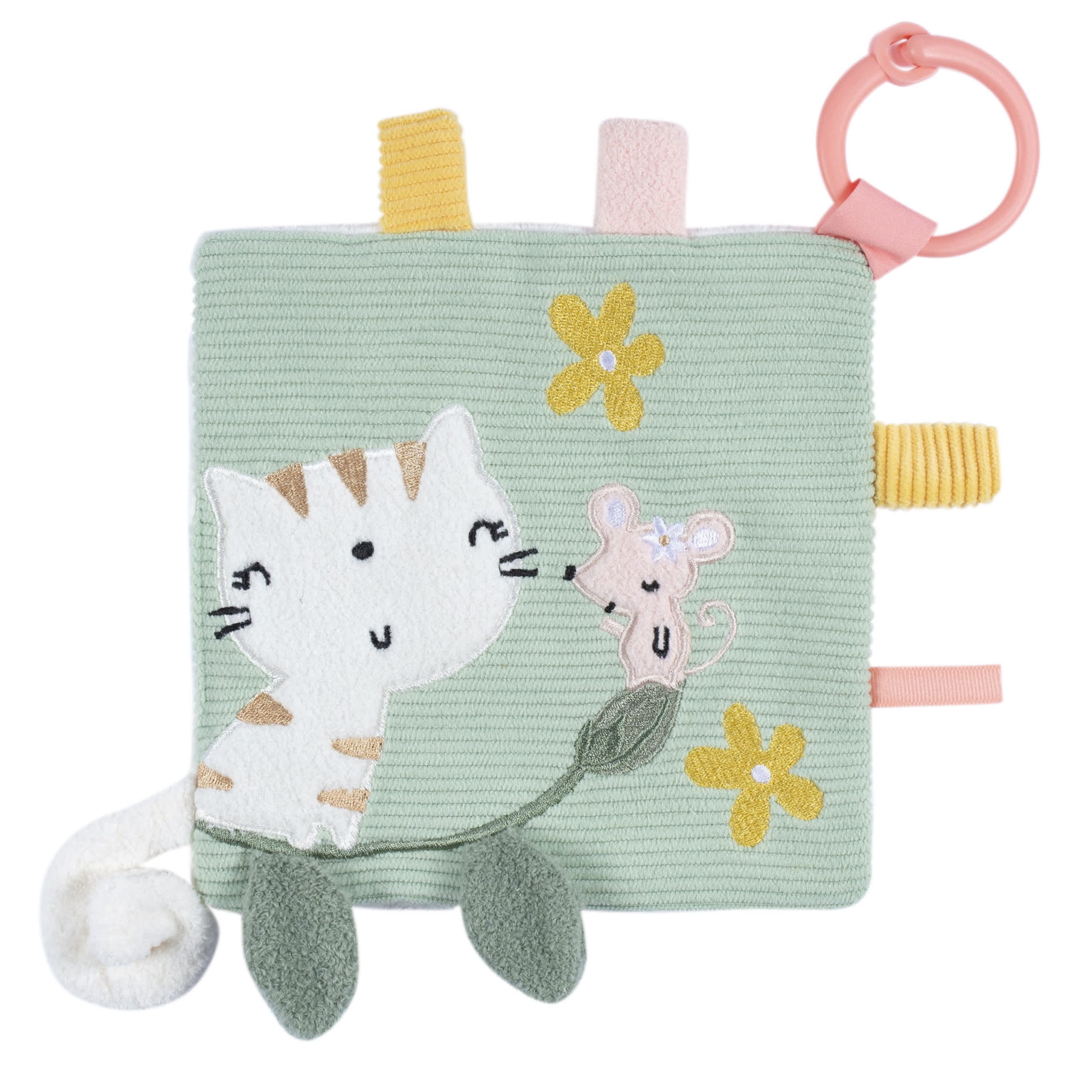 Baby Girls Cat & Mouse Crinkle Toy