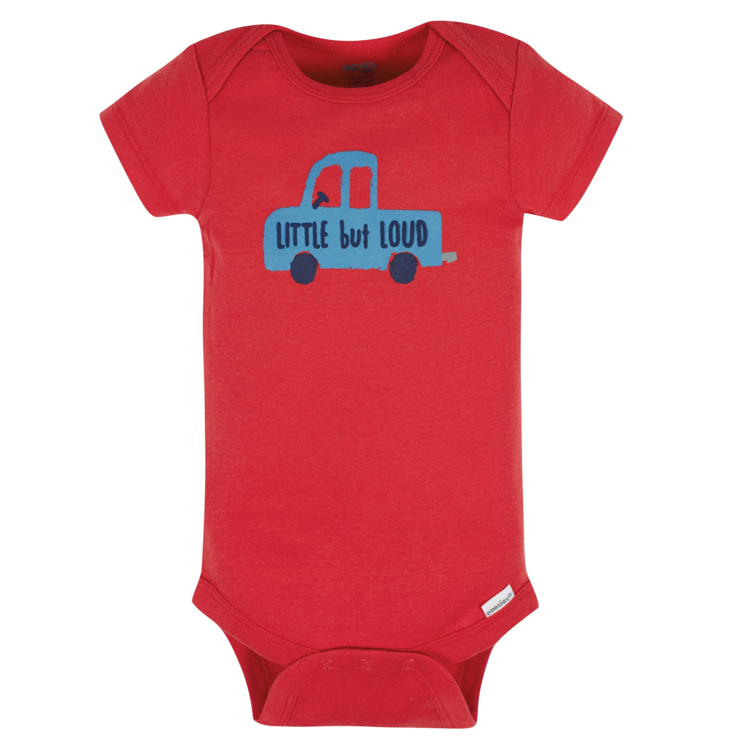8-Pack Baby Boys Construction Zone Short Sleeve Onesies® Bodysuits - Image 8