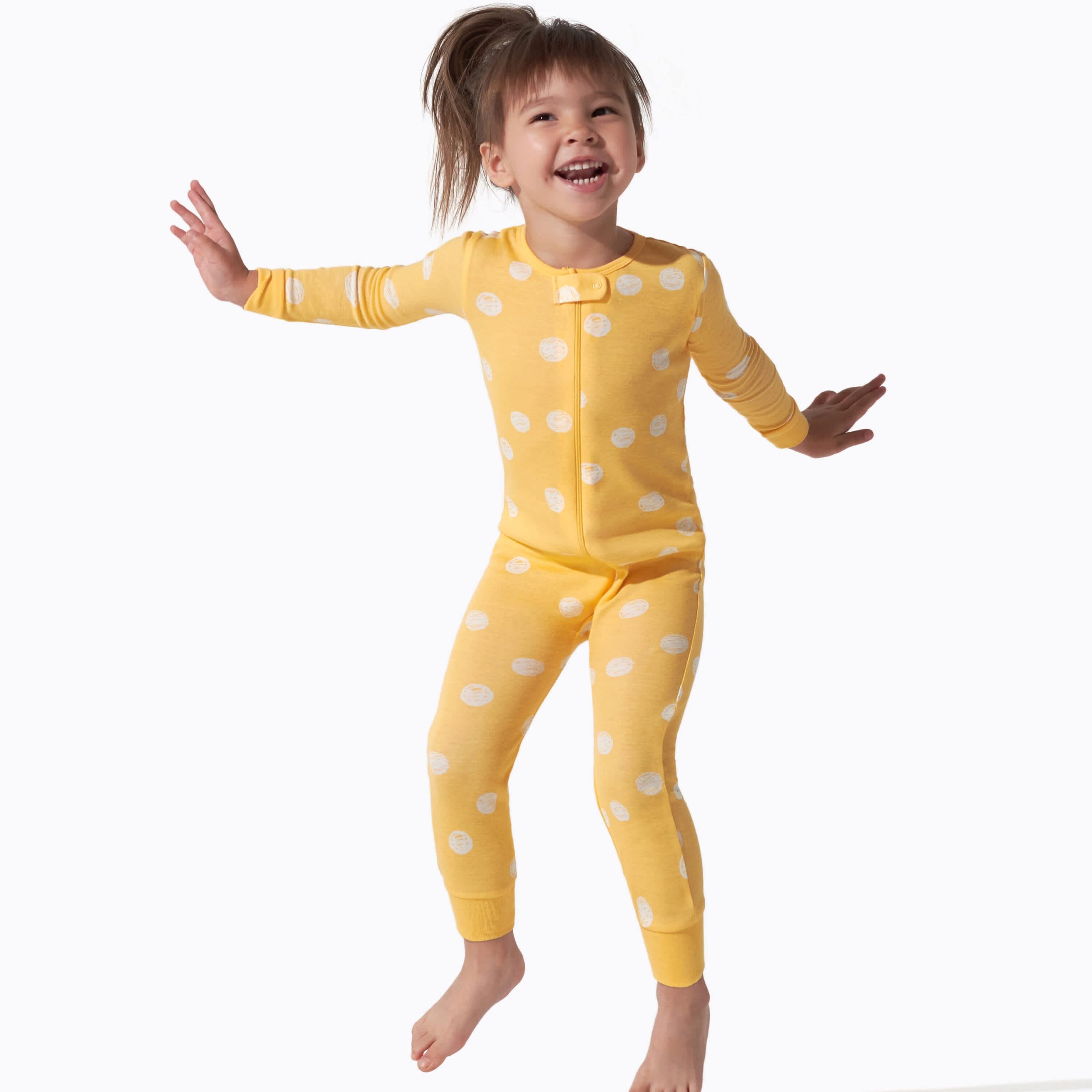 Baby & Toddler Girls 3-Pack Floral Fox Snug Fit Footless Pajamas - Image 2
