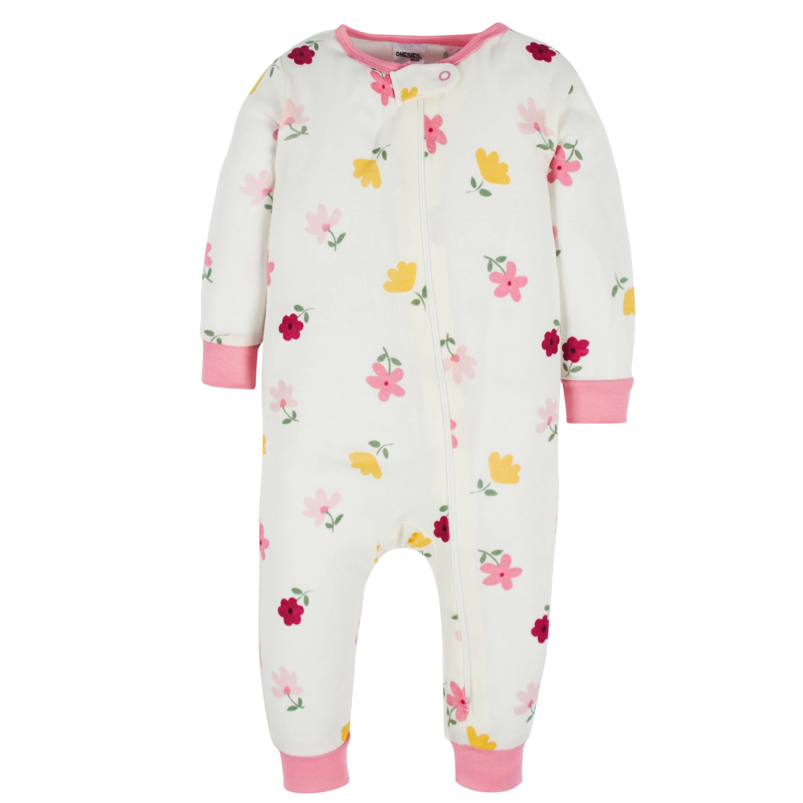 Baby & Toddler Girls 3-Pack Floral Fox Snug Fit Footless Pajamas - Image 6
