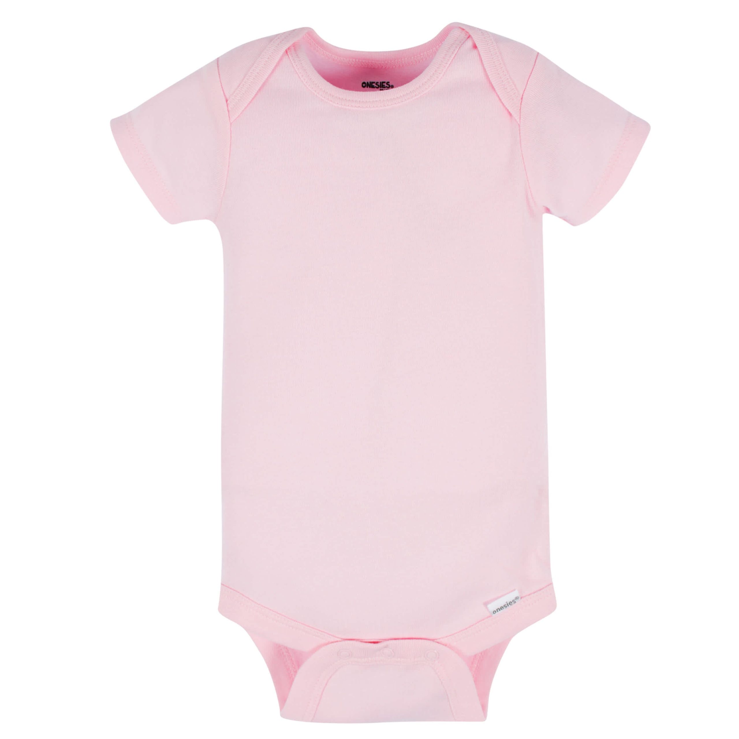 8-Pack Baby Neutral Pastel Rainbow Short Sleeve Onesies® Bodysuits - Image 6