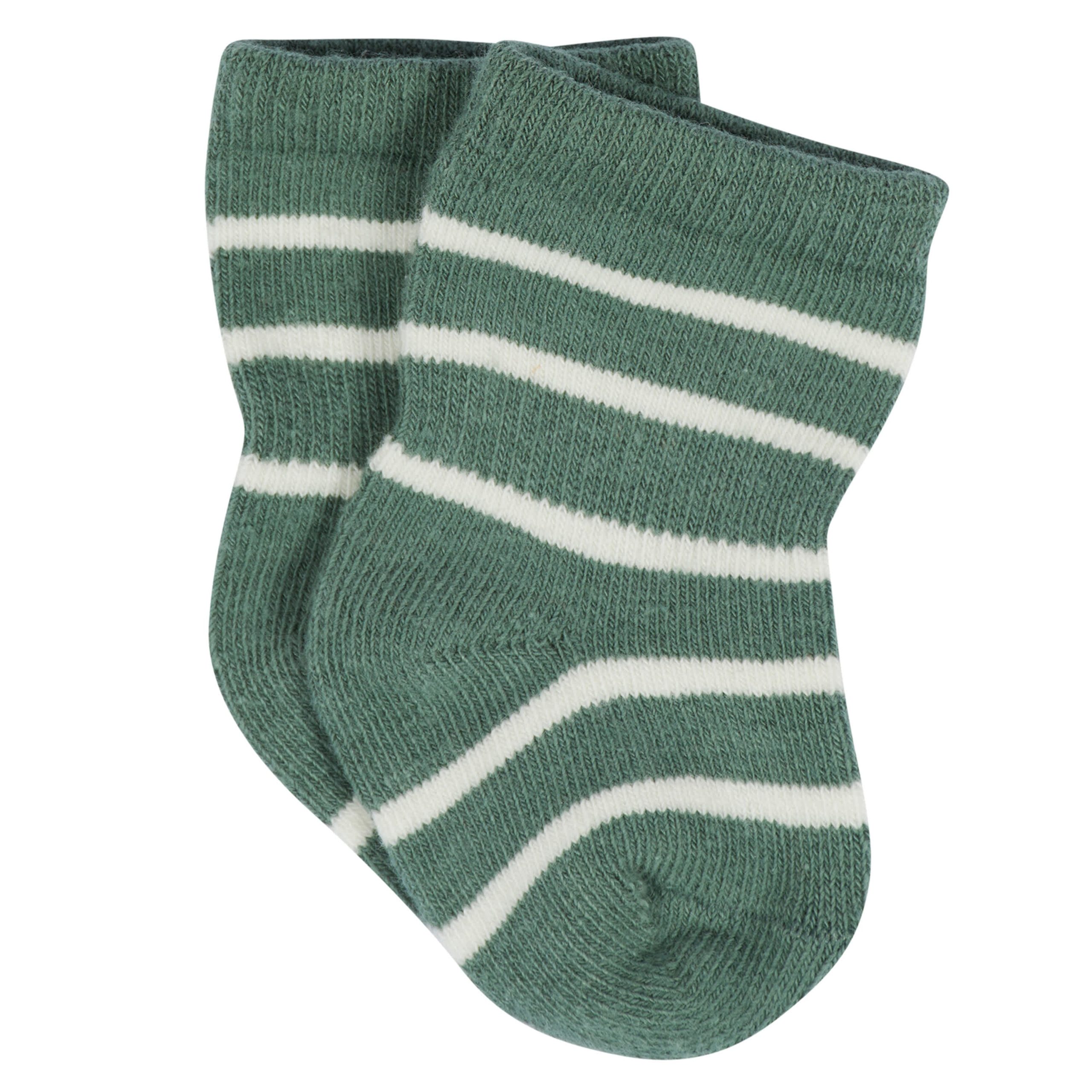 12-Pack Baby & Toddler Boys Unbearably Cute Jersey Crew Wiggle Proof® Socks - Image 3