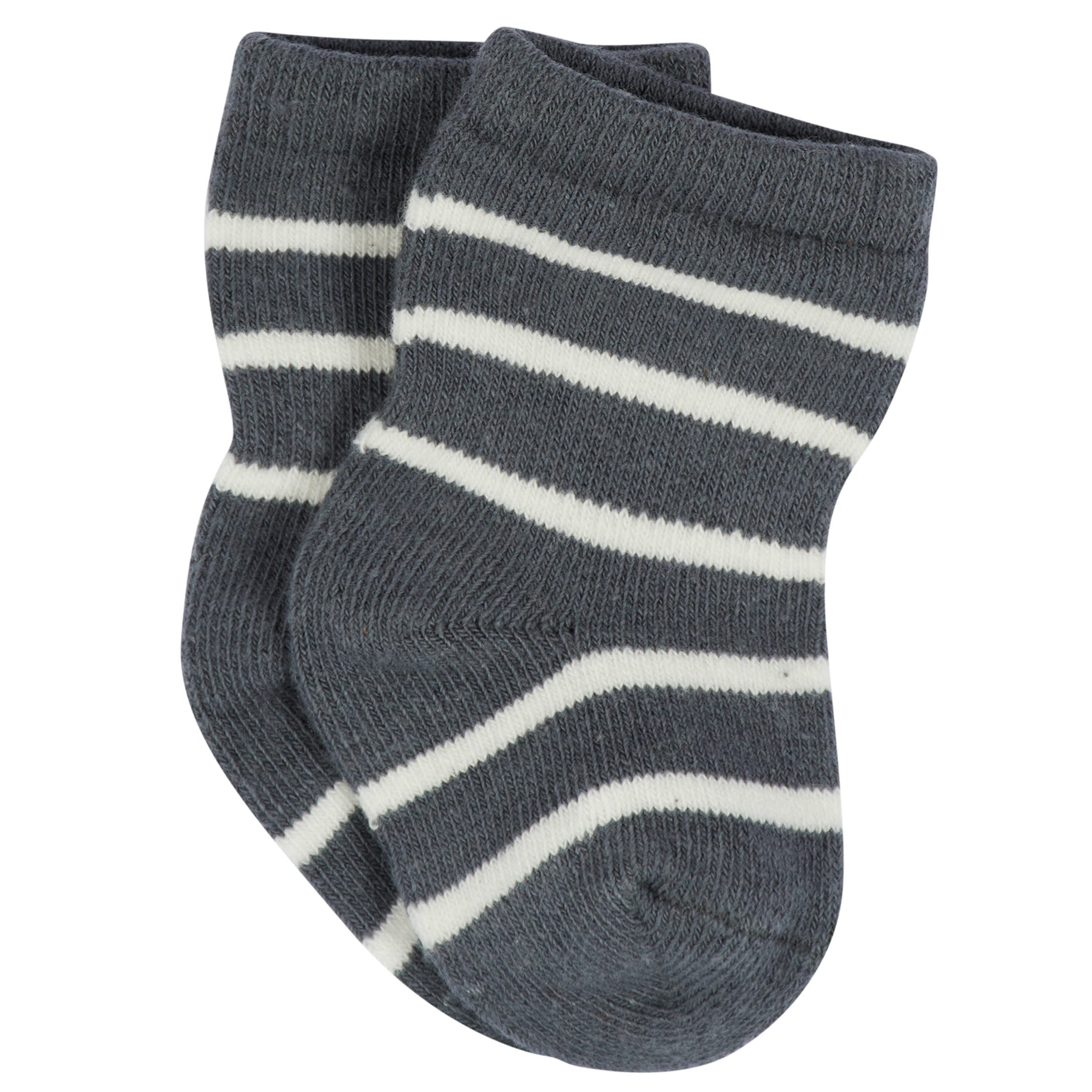 12-Pack Baby & Toddler Boys Unbearably Cute Jersey Crew Wiggle Proof® Socks - Image 10