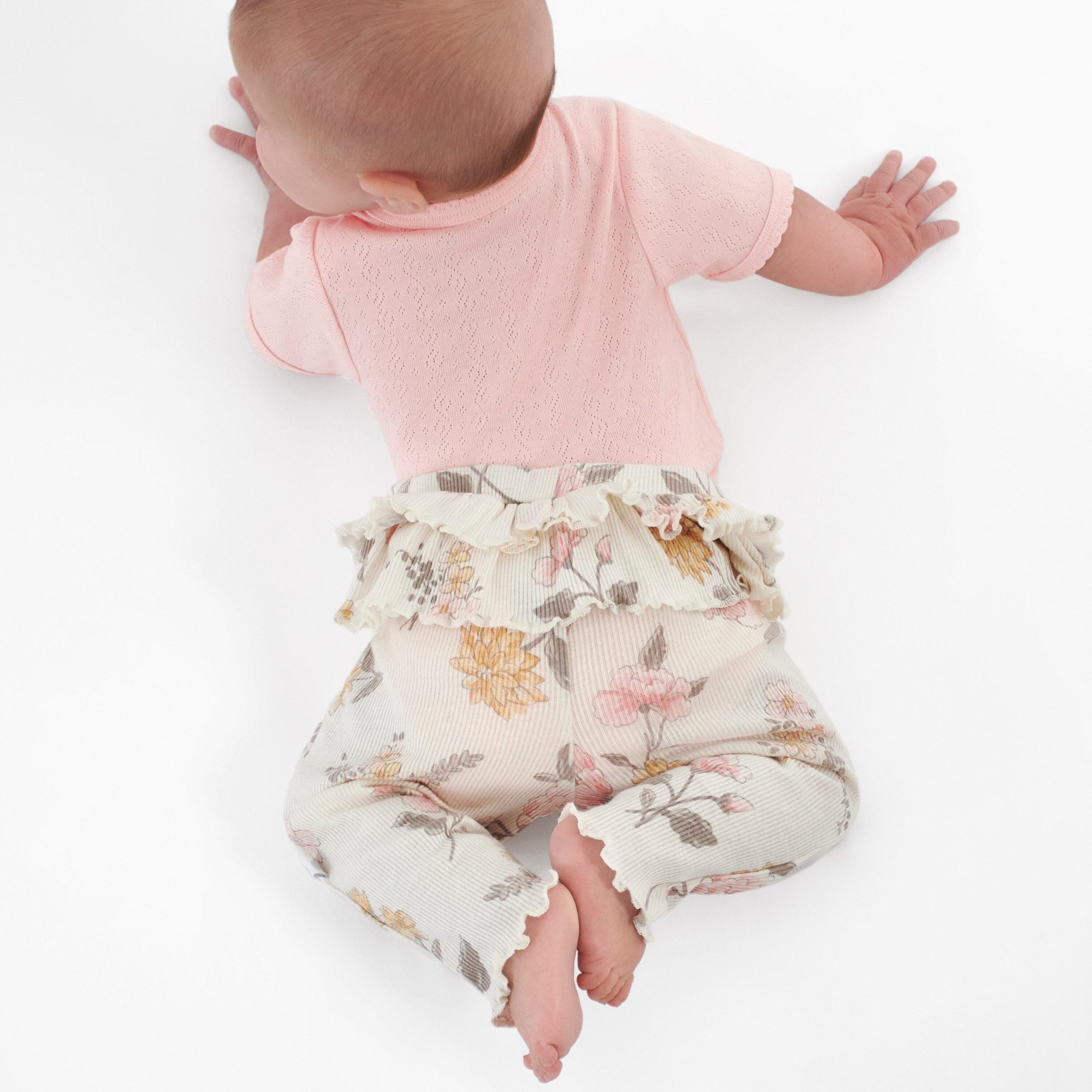 2-Pack Baby Girls Vintage Floral Pants - Image 4