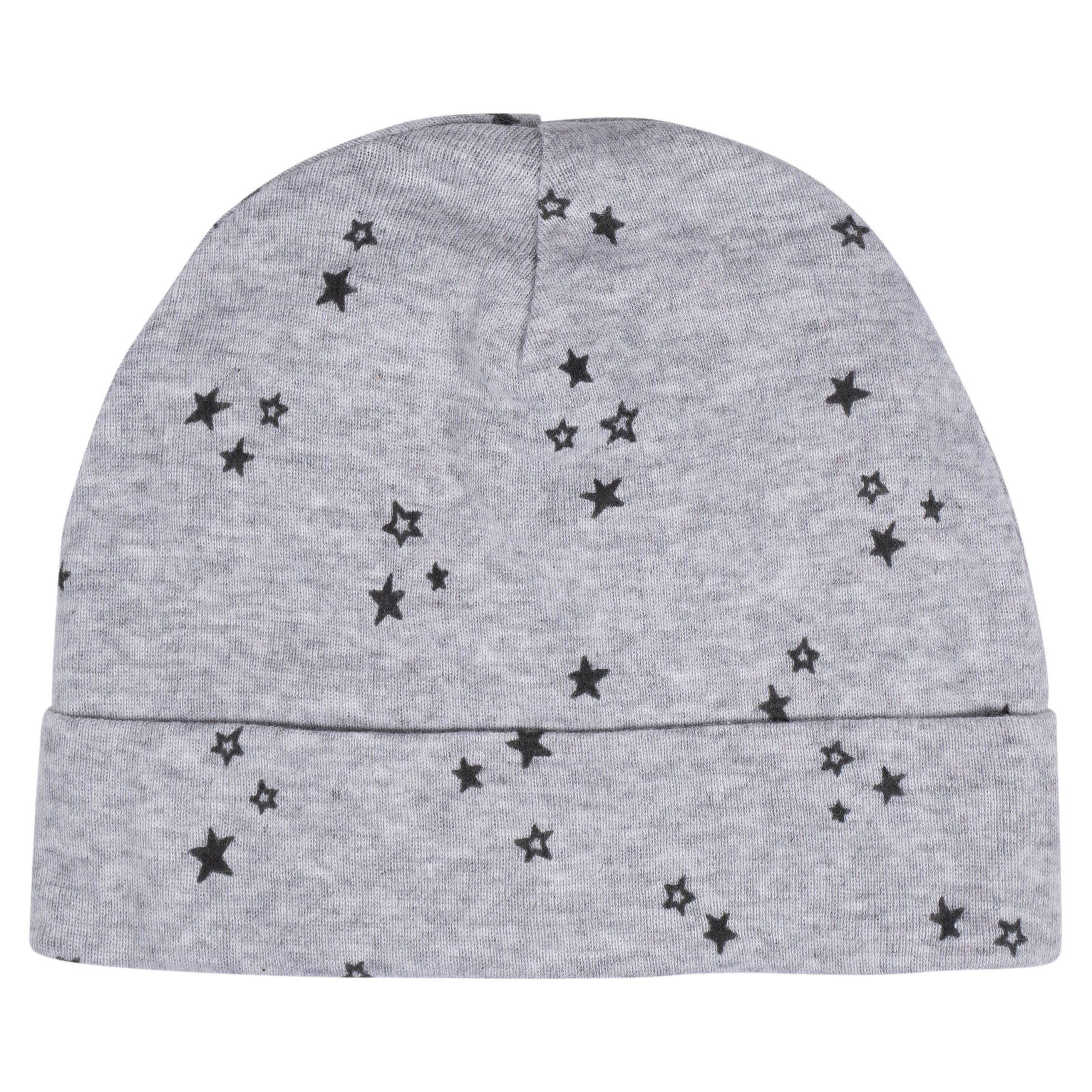 8-Piece Baby Boys Space Explorer No Scratch Mittens & Caps Set - Image 8