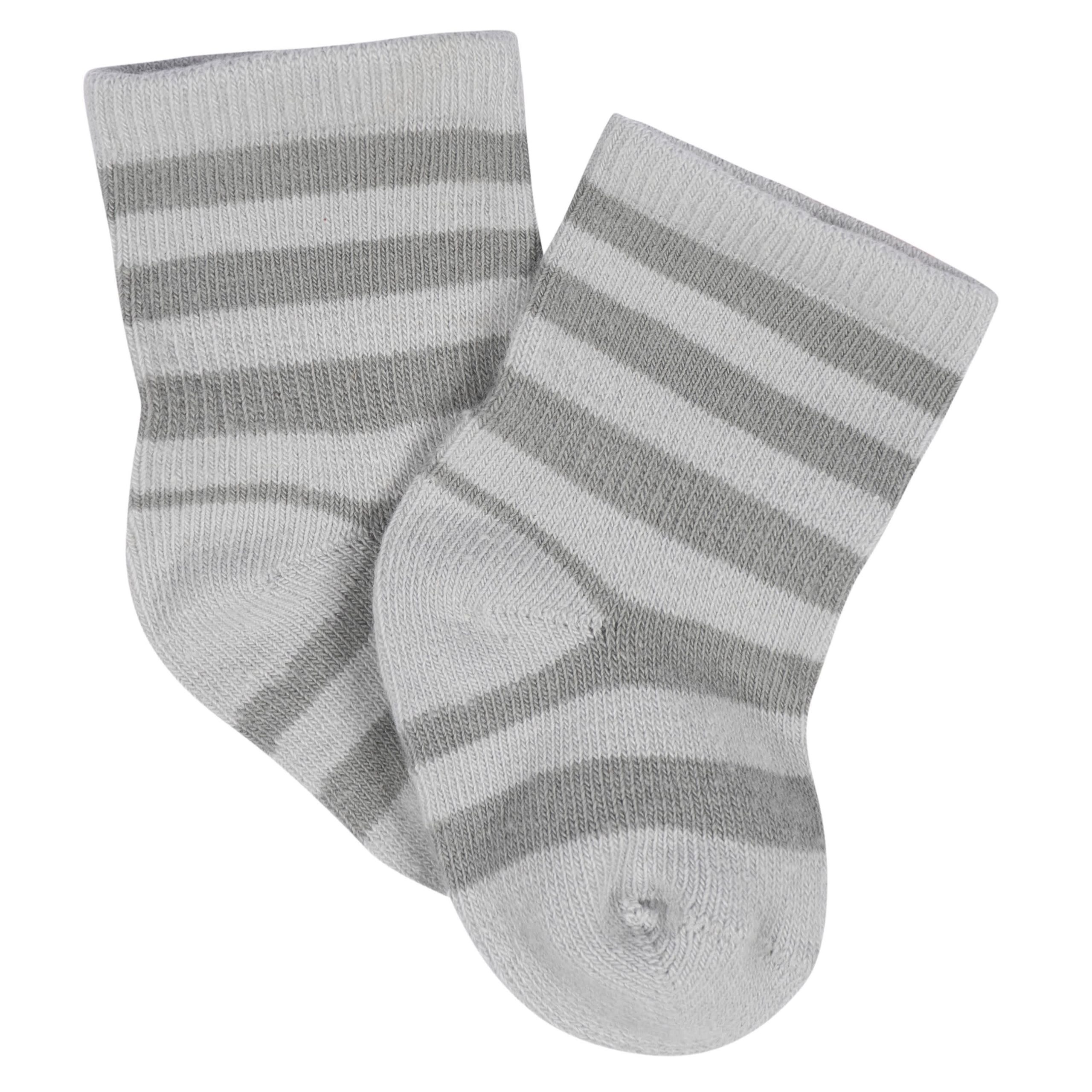 8-Pack Baby Boys Transportation Zone Jersey Wiggle Proof® Socks - Image 7