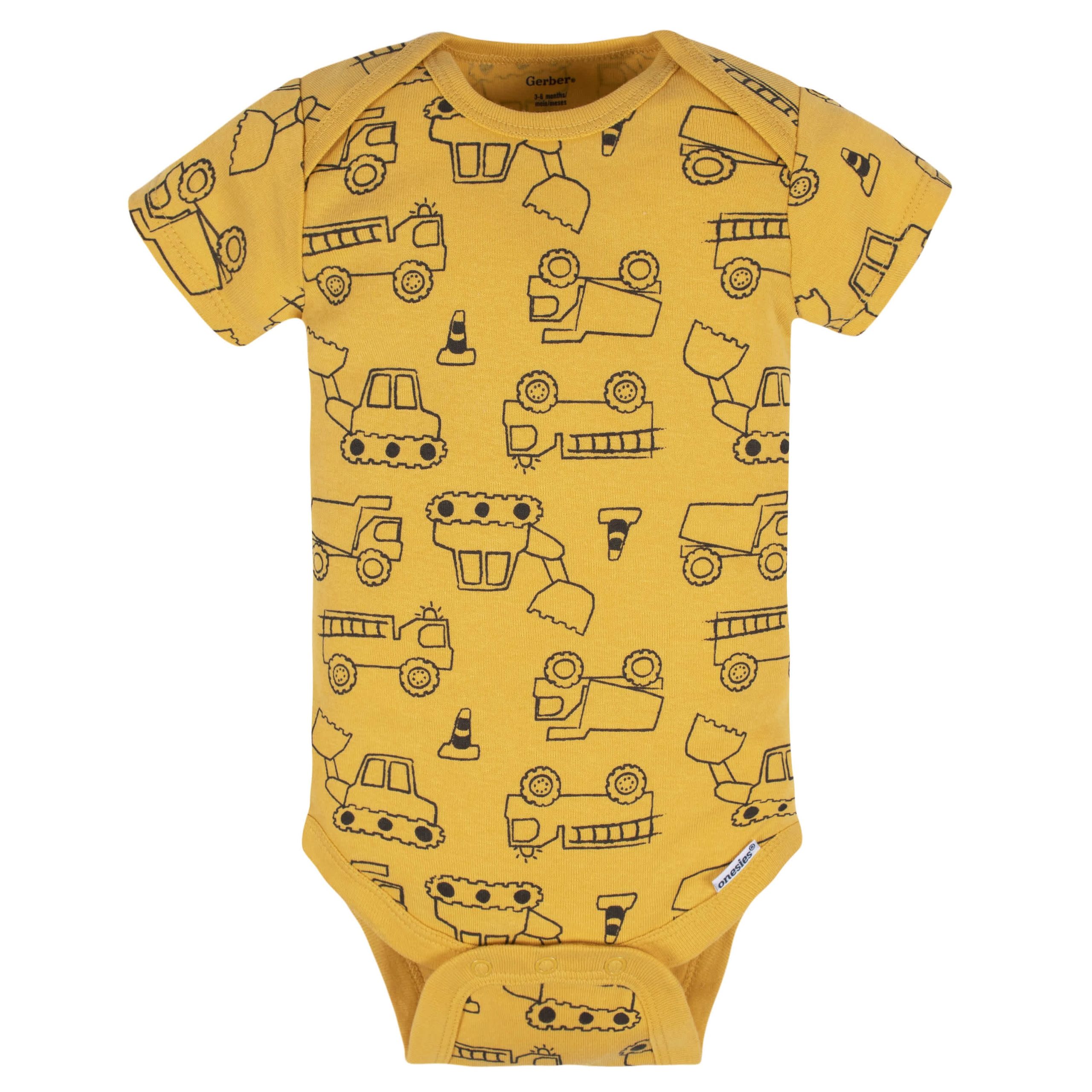 8-Pack Baby Boys Transportation Zone Onesies® Bodysuits - Image 11