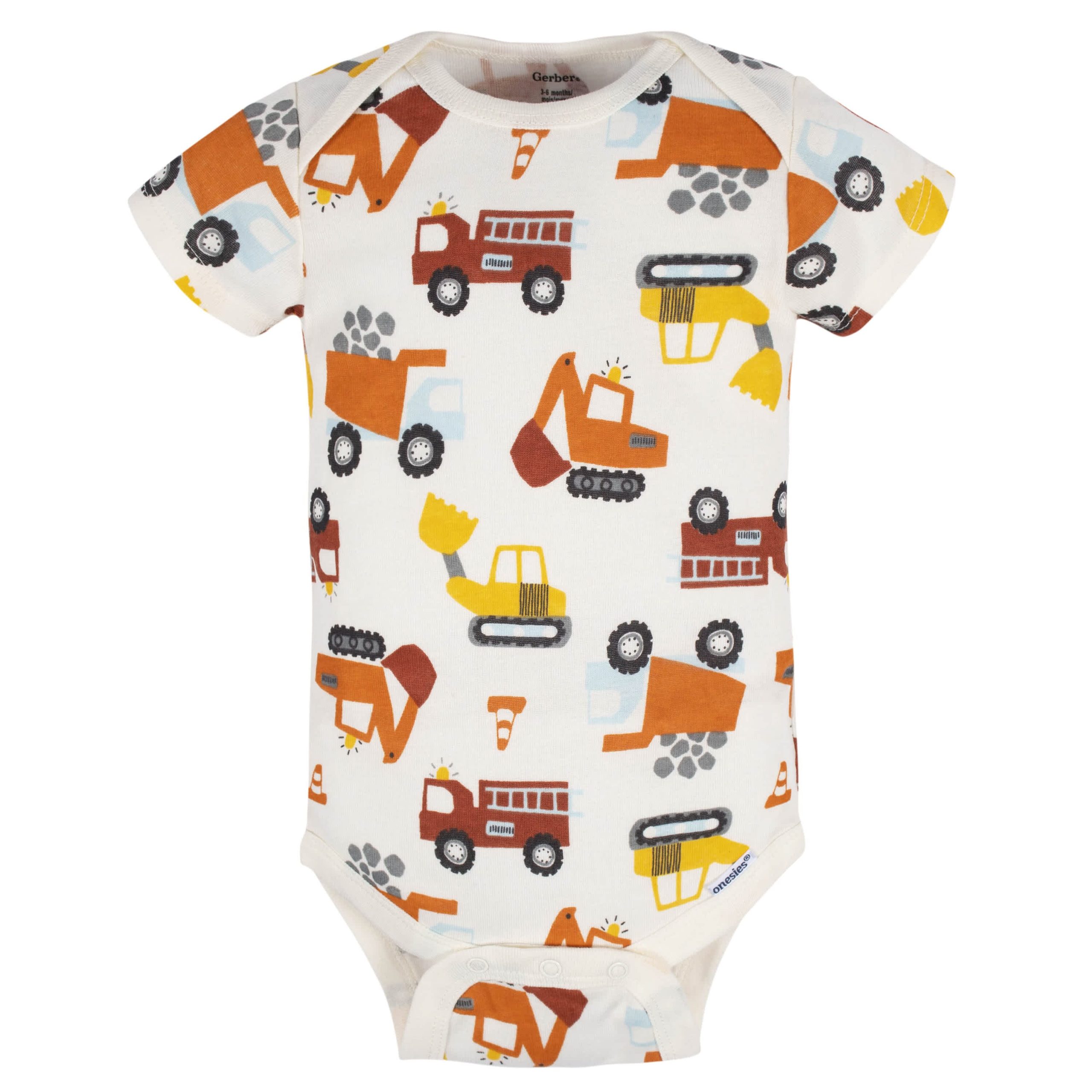 8-Pack Baby Boys Transportation Zone Onesies® Bodysuits - Image 7