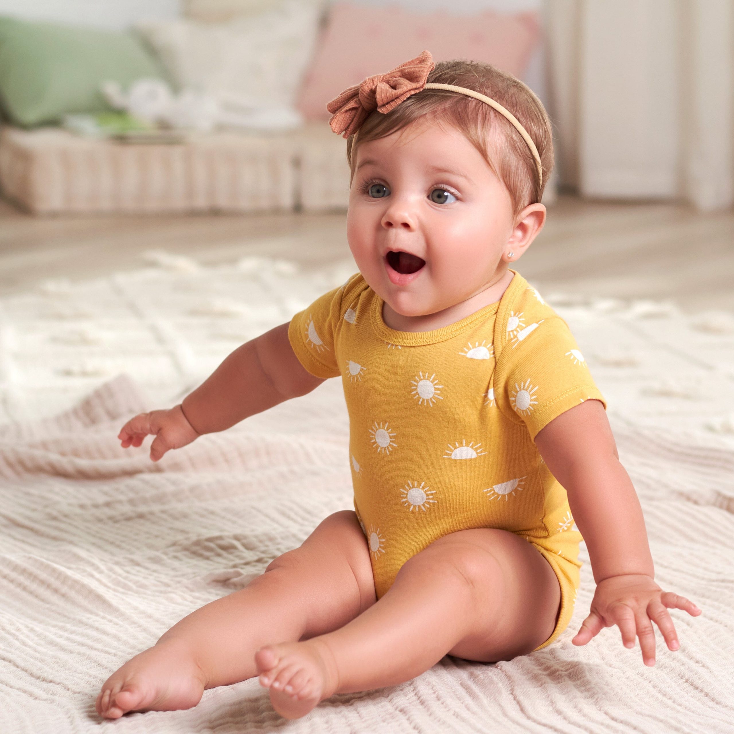 5-Pack Baby Neutral Southwest Onesies® Bodysuits - Image 3