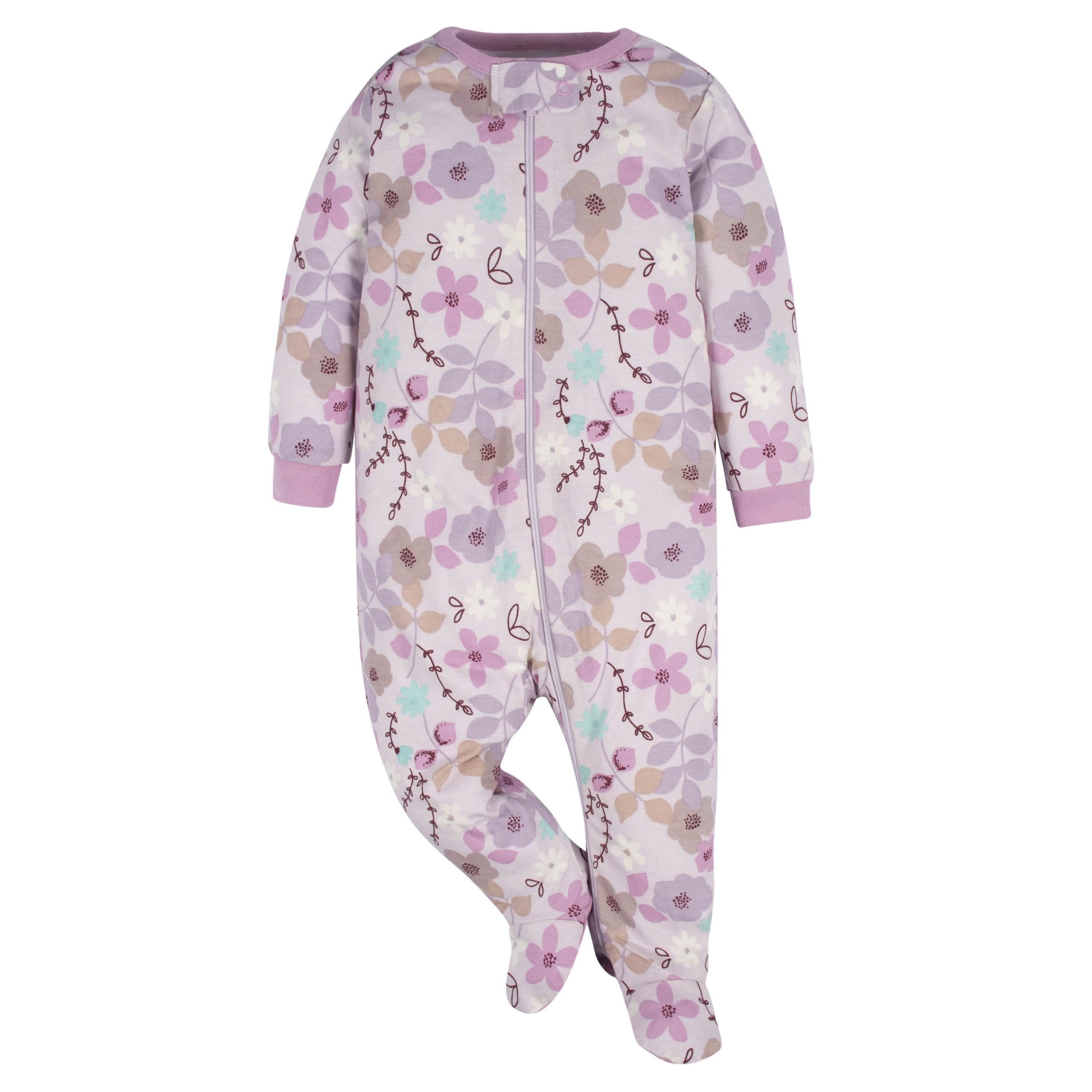 4-Pack Baby Girls Lavender Garden Sleep 'N Plays - Image 10