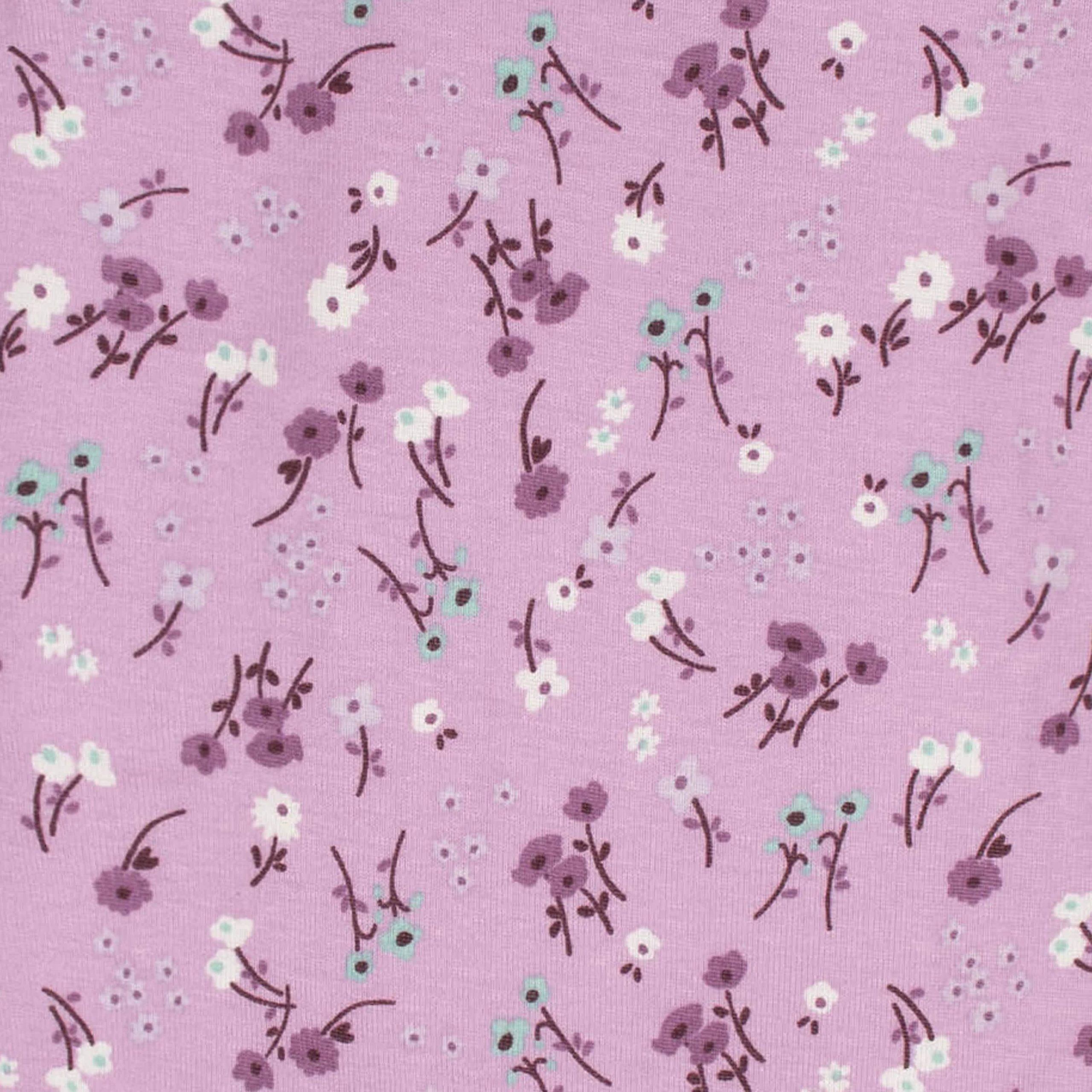 4-Pack Baby Girls Lavender Garden Gowns - Image 7