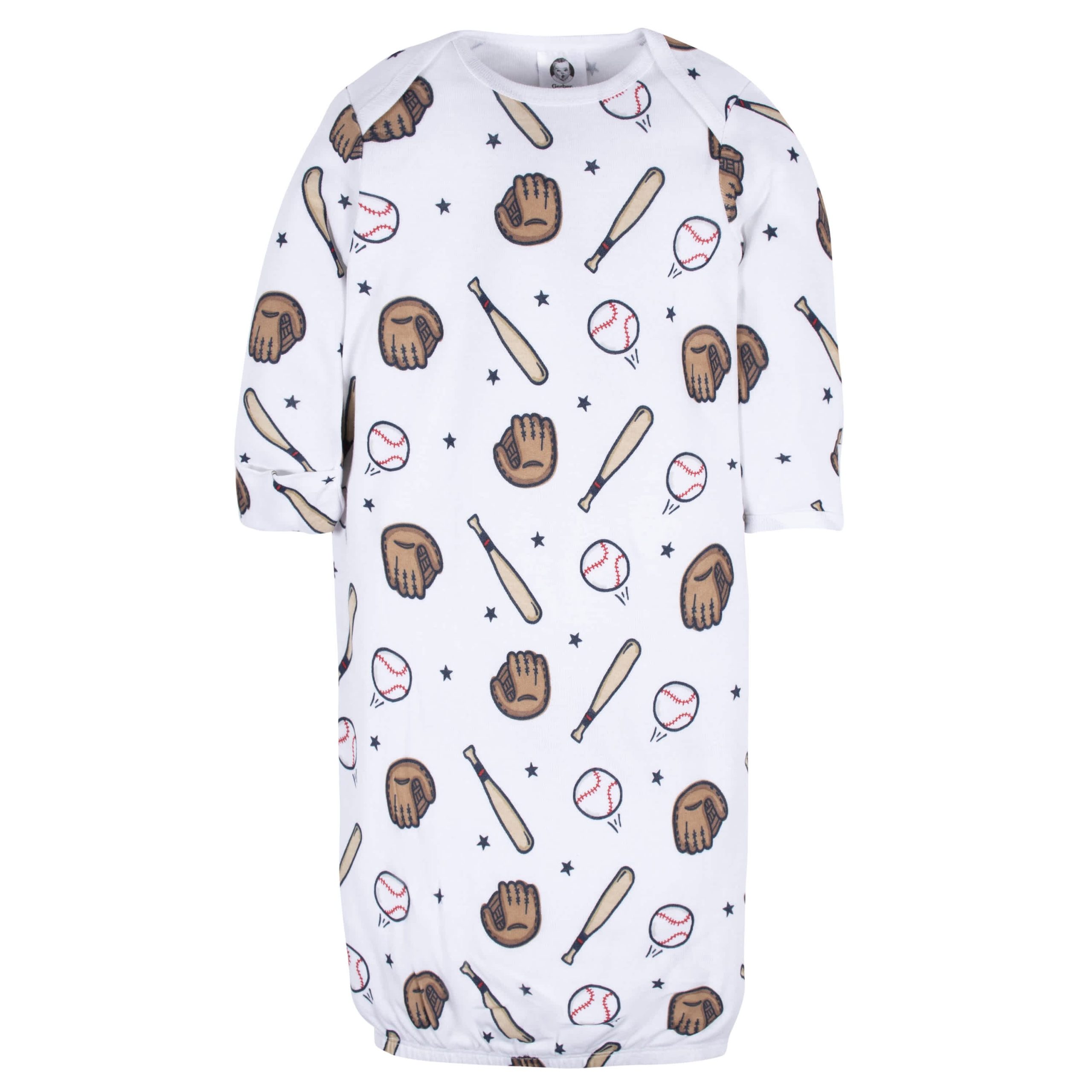4-Pack Baby Boys All Star Gowns - Image 4