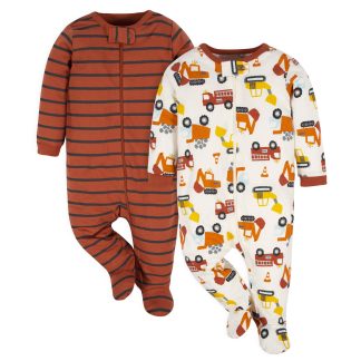 2-Pack Baby Boys Transportation Zone Sleep 'N Plays, Preemie