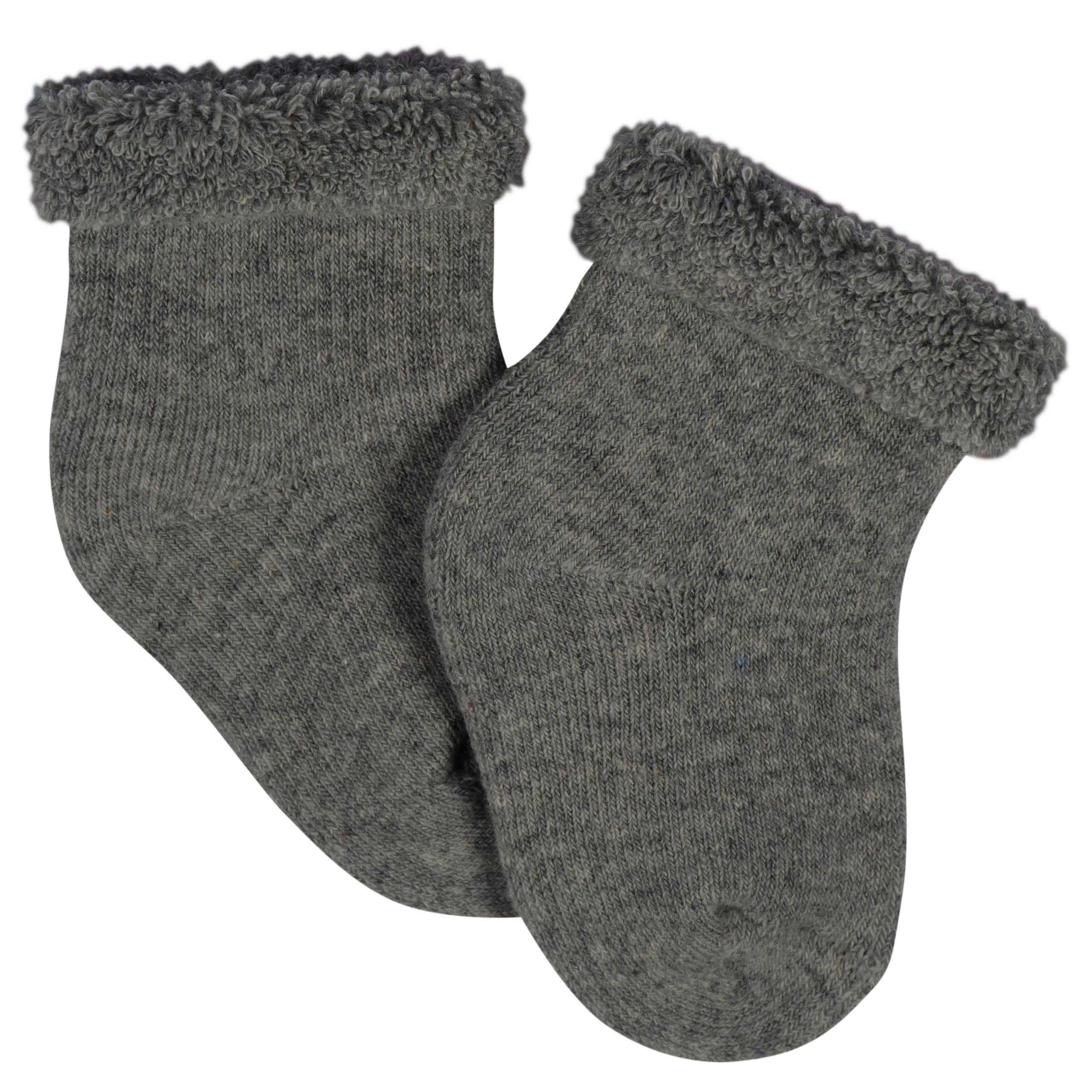 12-Pack Baby Neutral Southwest Terry Wiggle Proof® Socks - Image 12