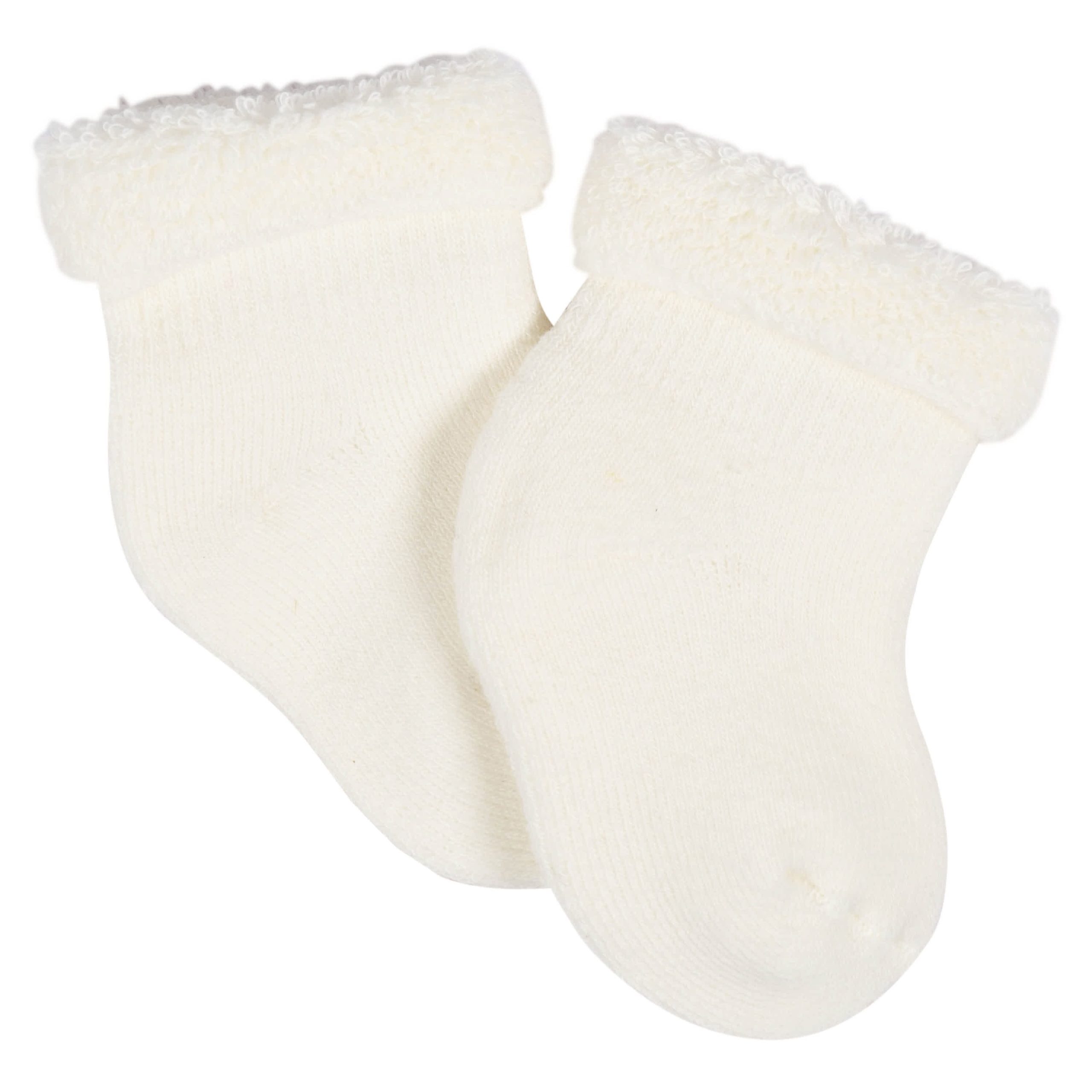 12-Pack Baby Girls Lavender Garden Terry Wiggle Proof® Socks - Image 12