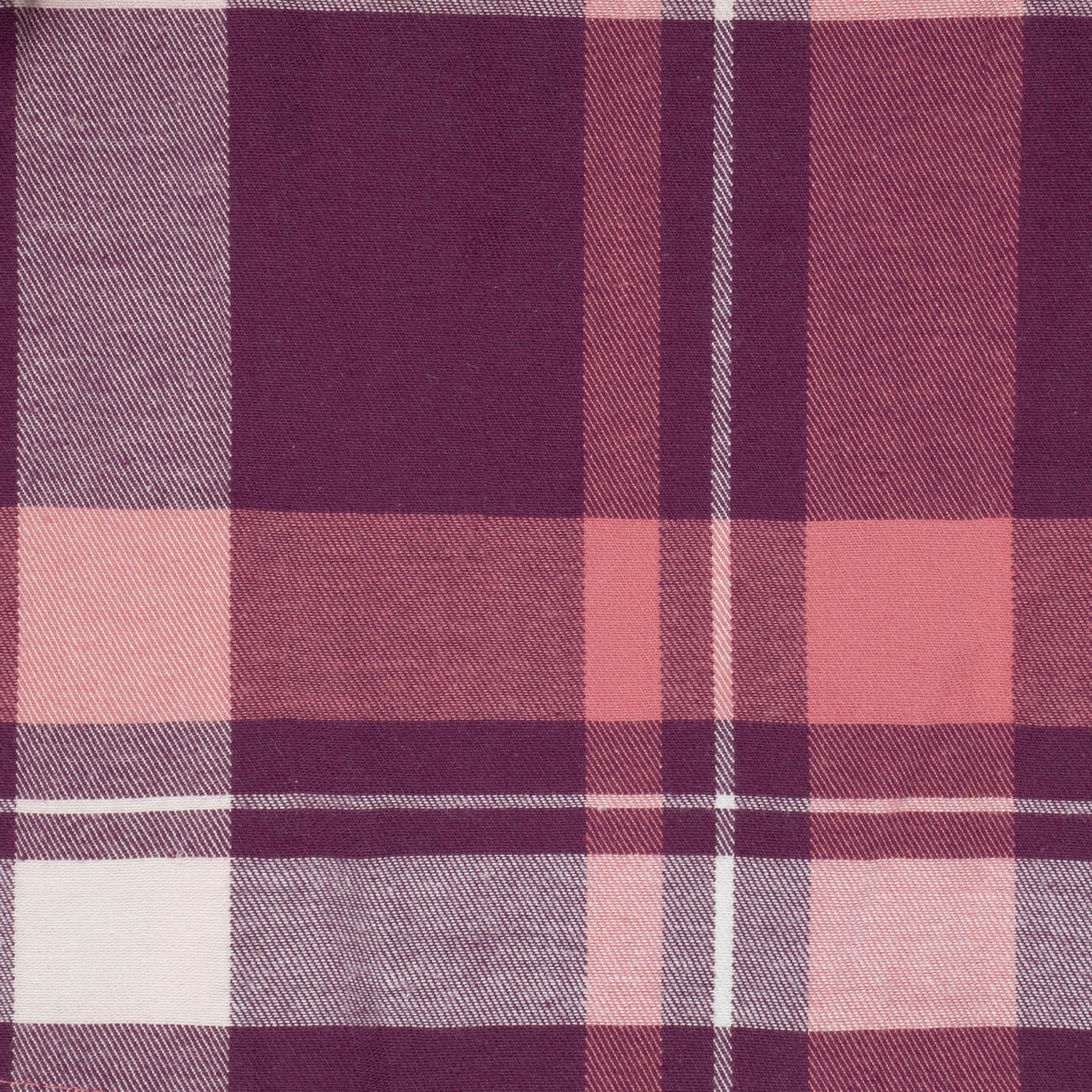 2-Piece Infant & Toddler Girls Burgundy Plaid Tee & Skirt Set - Image 6