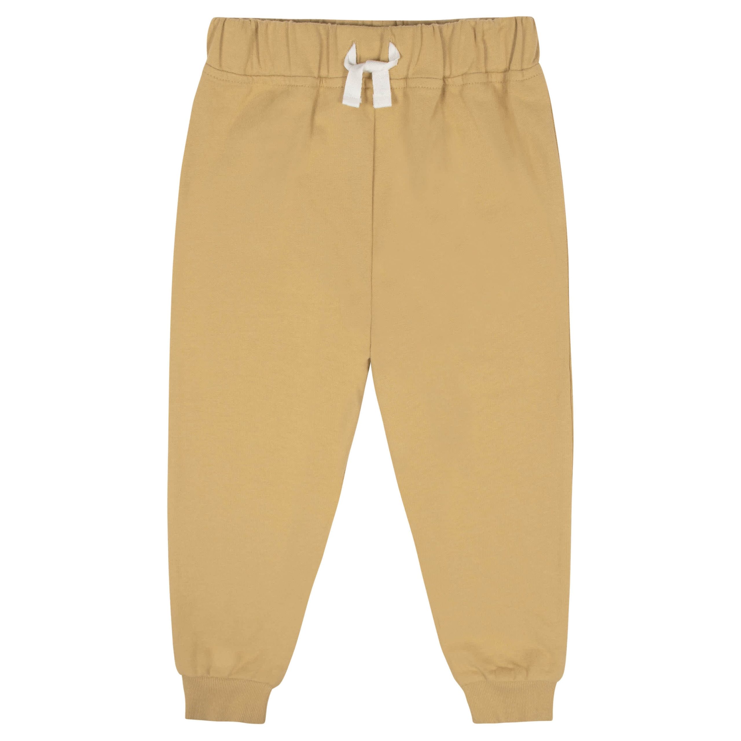 2-Piece Infant & Toddler Boys Mustard French Terry Pullover & Jogger Set - Image 4
