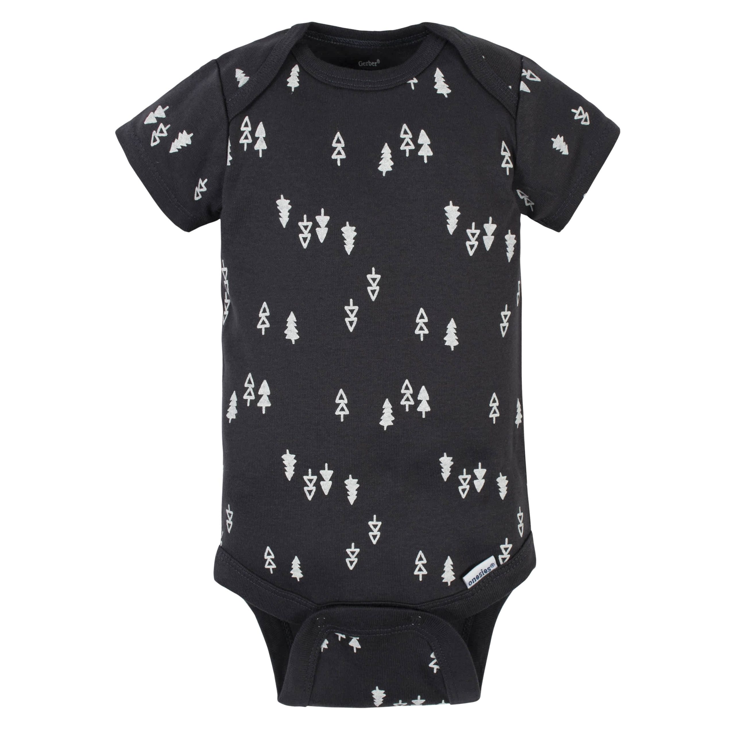 5-Pack Baby Boys Bear Short Sleeve Onesies® Bodysuits - Image 4