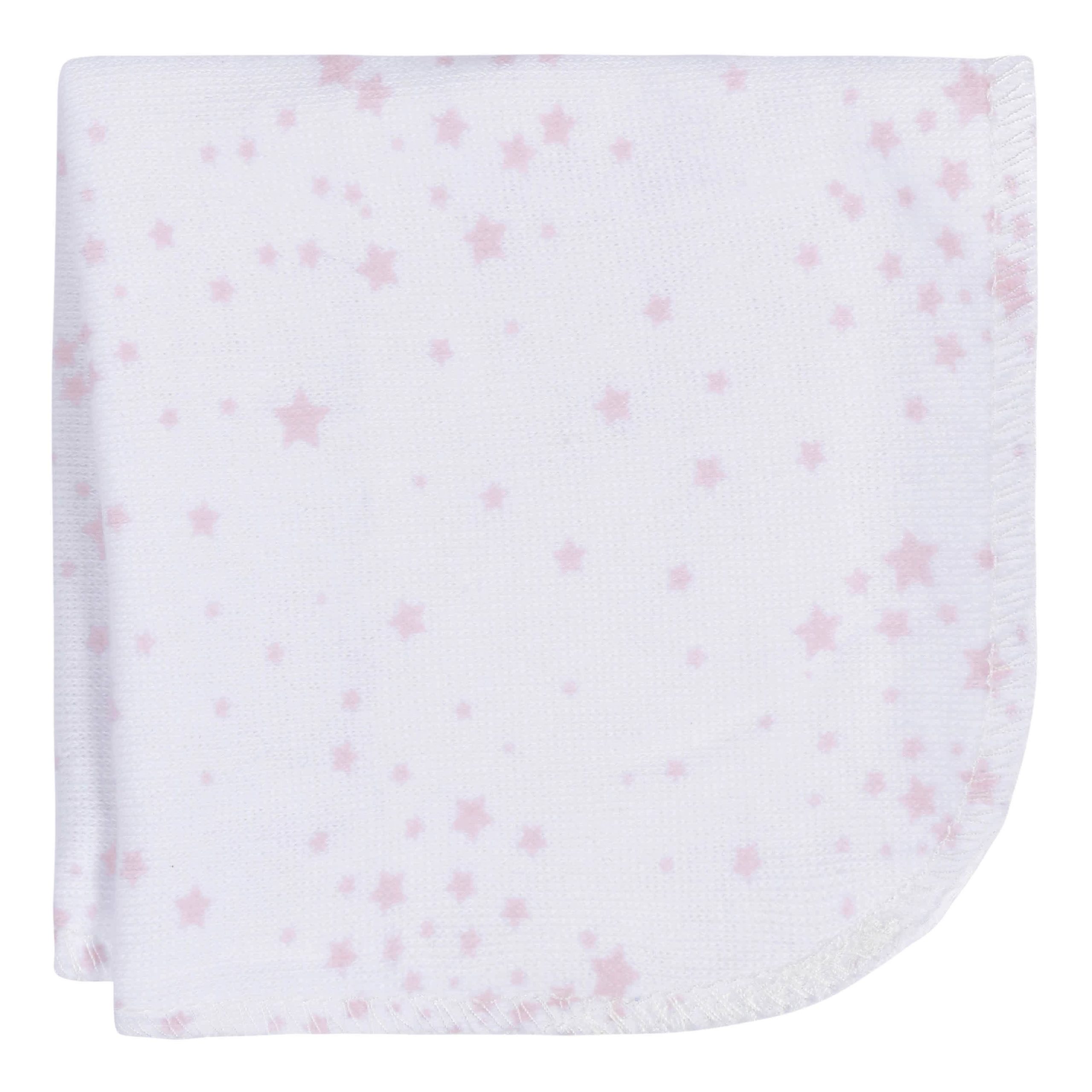 4-Pack Baby Girls Stars Washcloths - Image 2