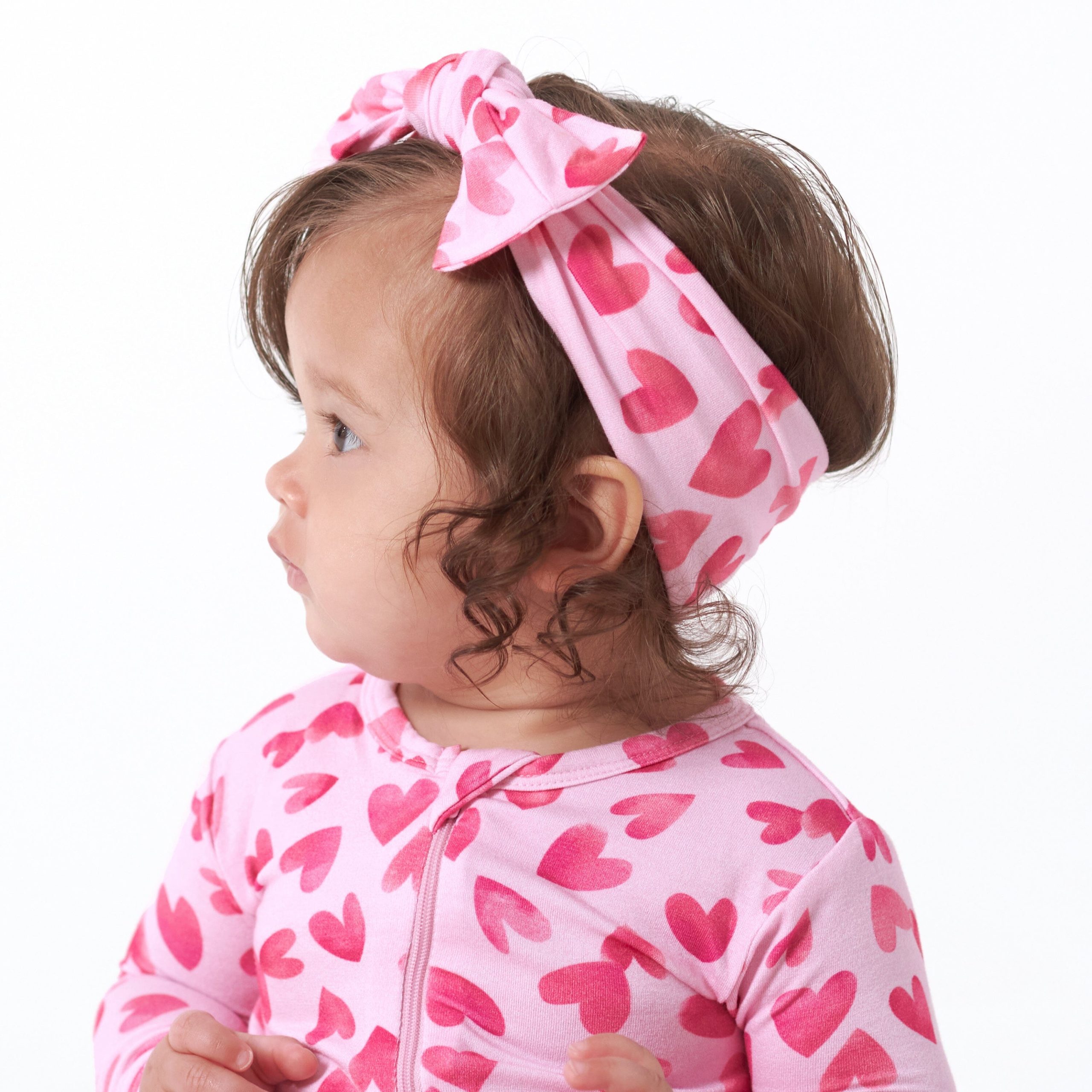 Girls Heartfelt Buttery Soft Viscose Made from Eucalyptus Headband - Image 2