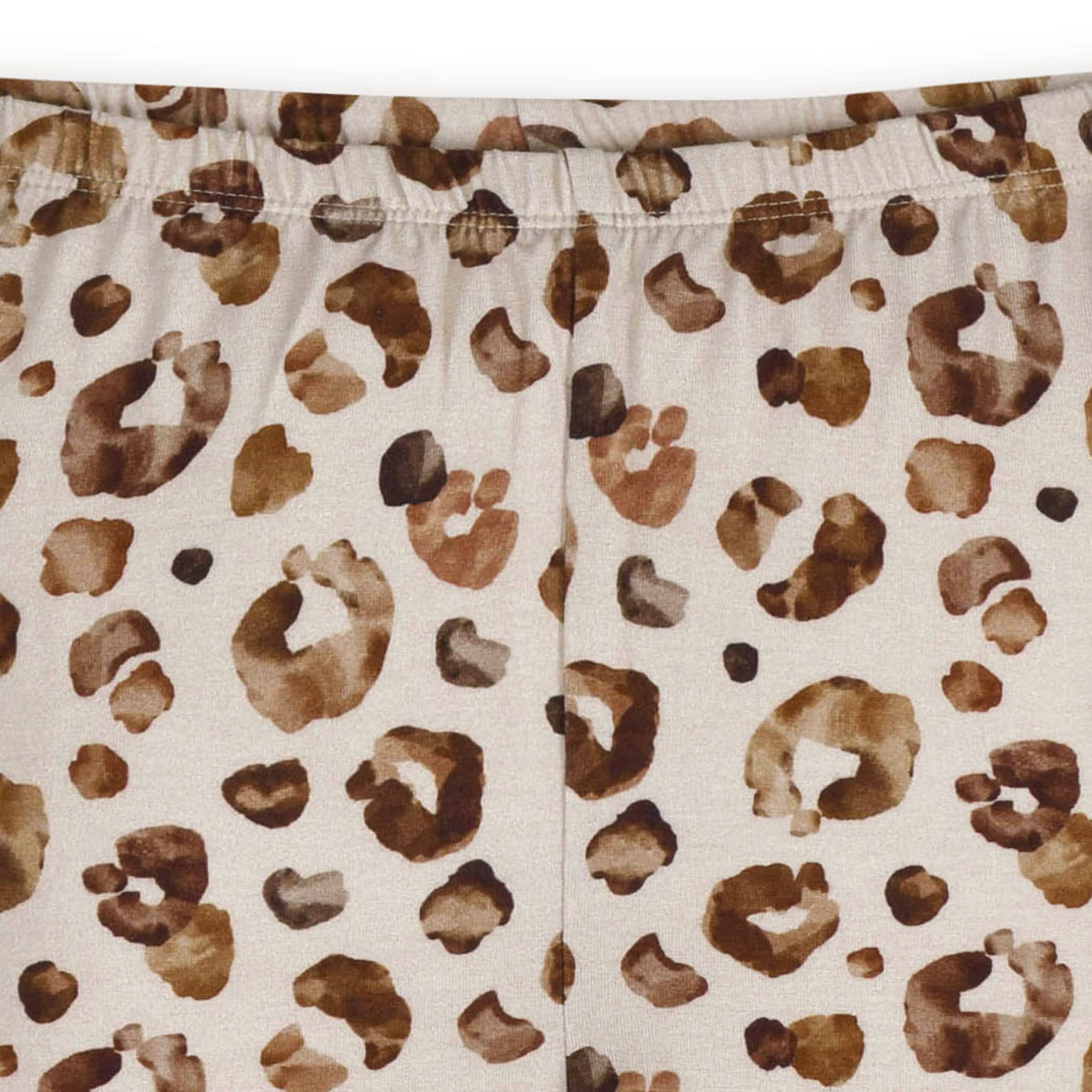 2-Piece Infant & Toddler Spotted Leopard Buttery Soft Viscose Made from Eucalyptus Snug Fit Pajamas - Image 7