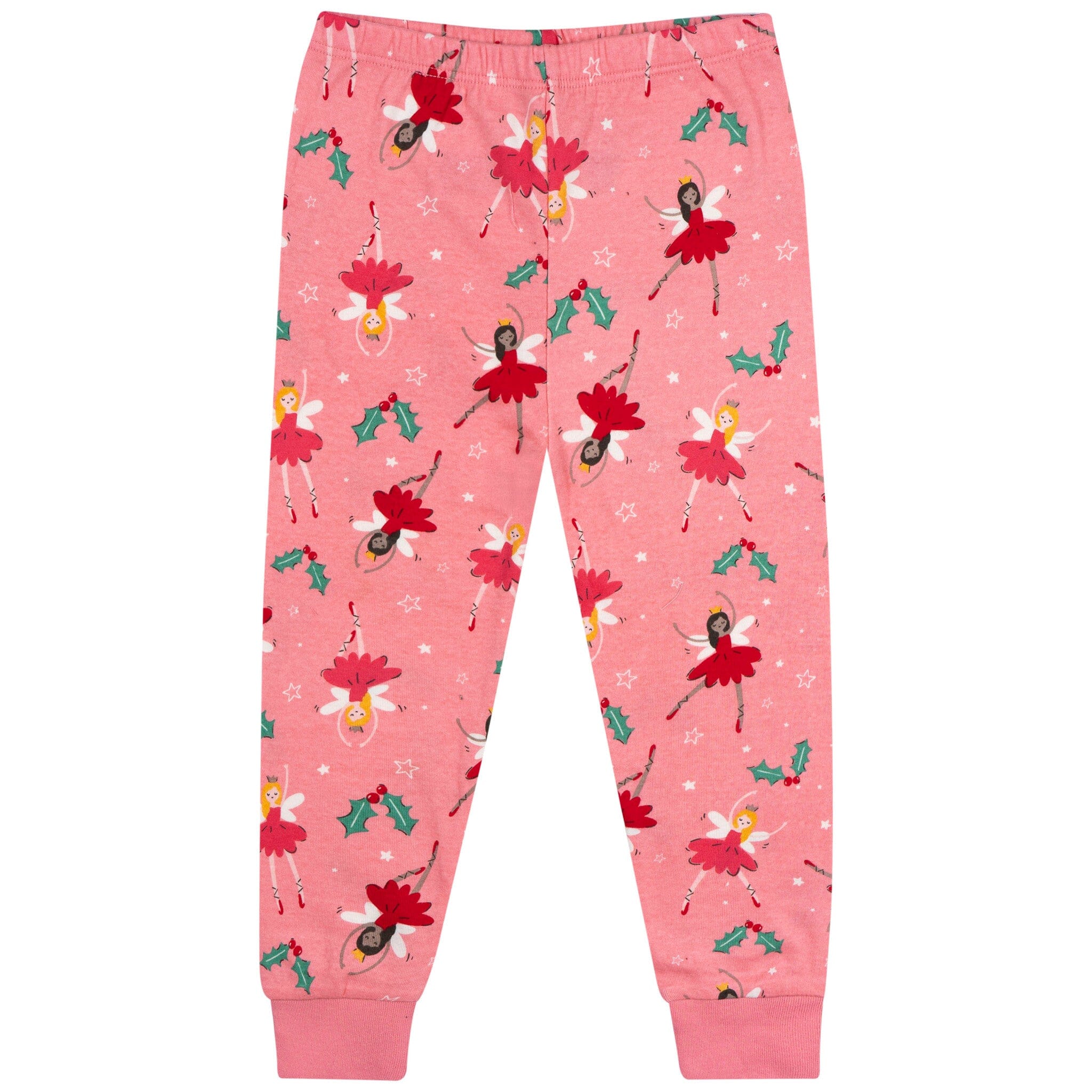 2-Piece Infant & Toddler Girls Holiday Fairies Cotton Pajamas - Image 7