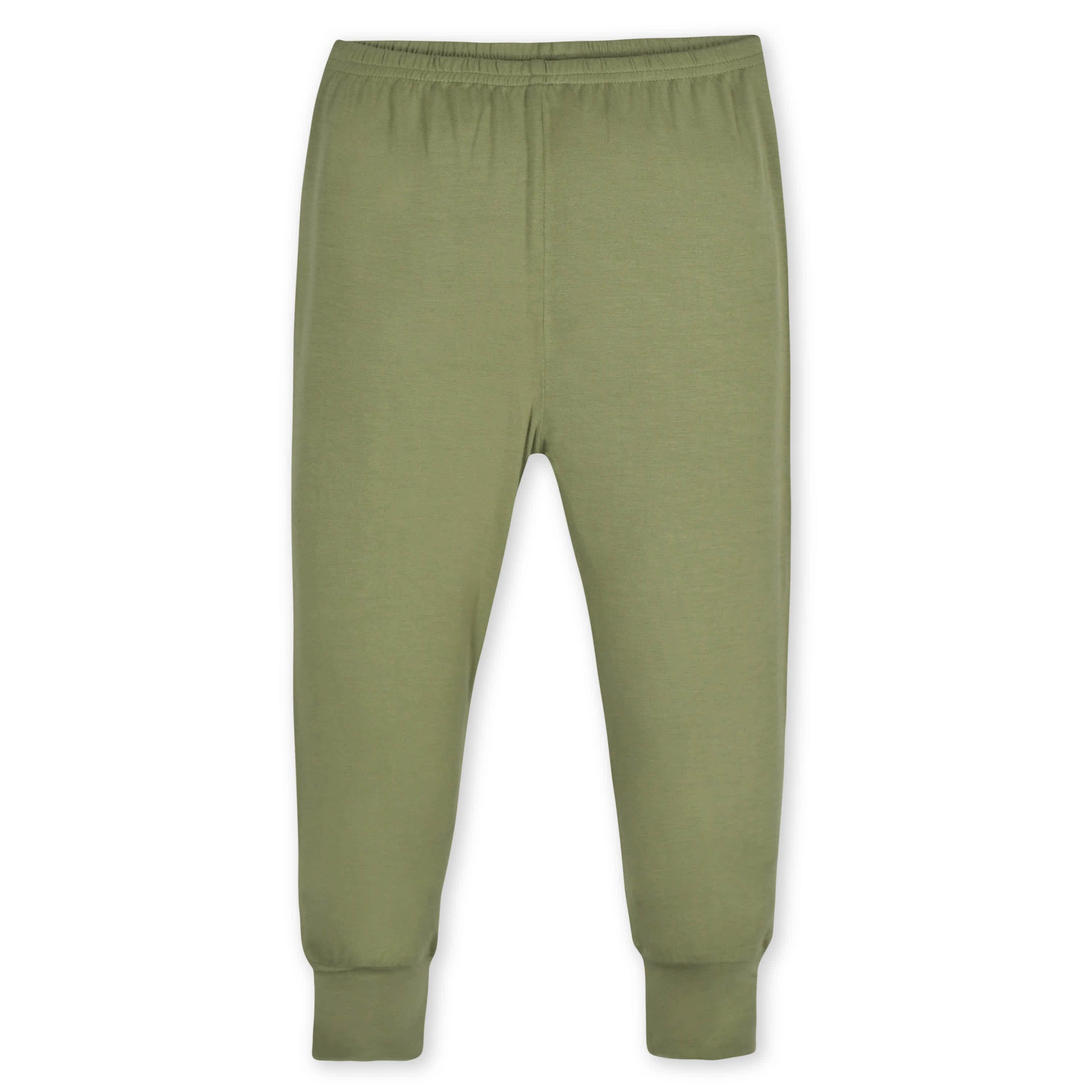 2-Piece Infant & Toddler Moss Buttery Soft Viscose Made from Eucalyptus Snug Fit Pajamas - Image 7