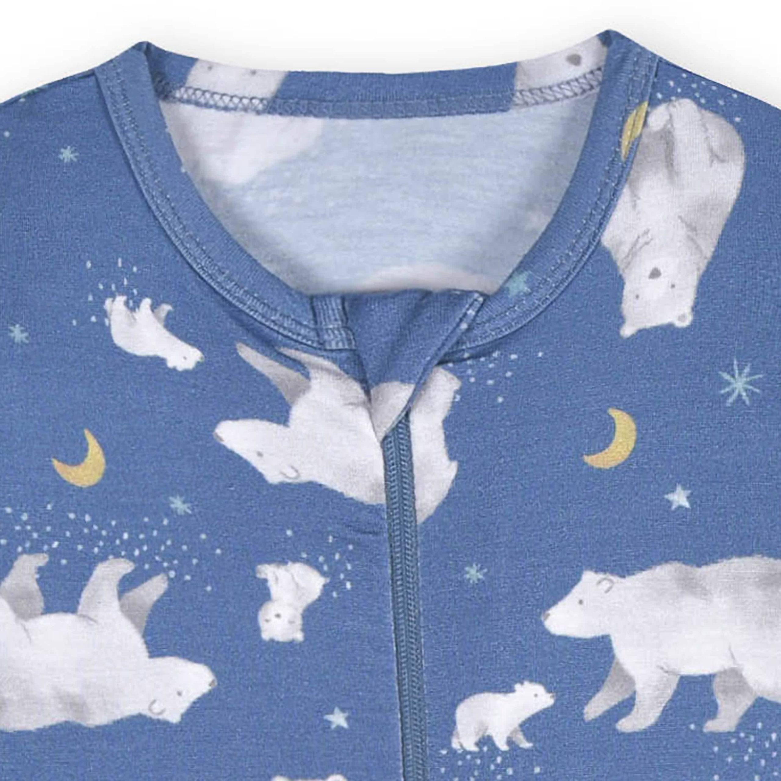 Baby & Toddler Polar Night Buttery Soft Viscose Made from Eucalyptus Snug Fit Footed Pajamas - Image 5
