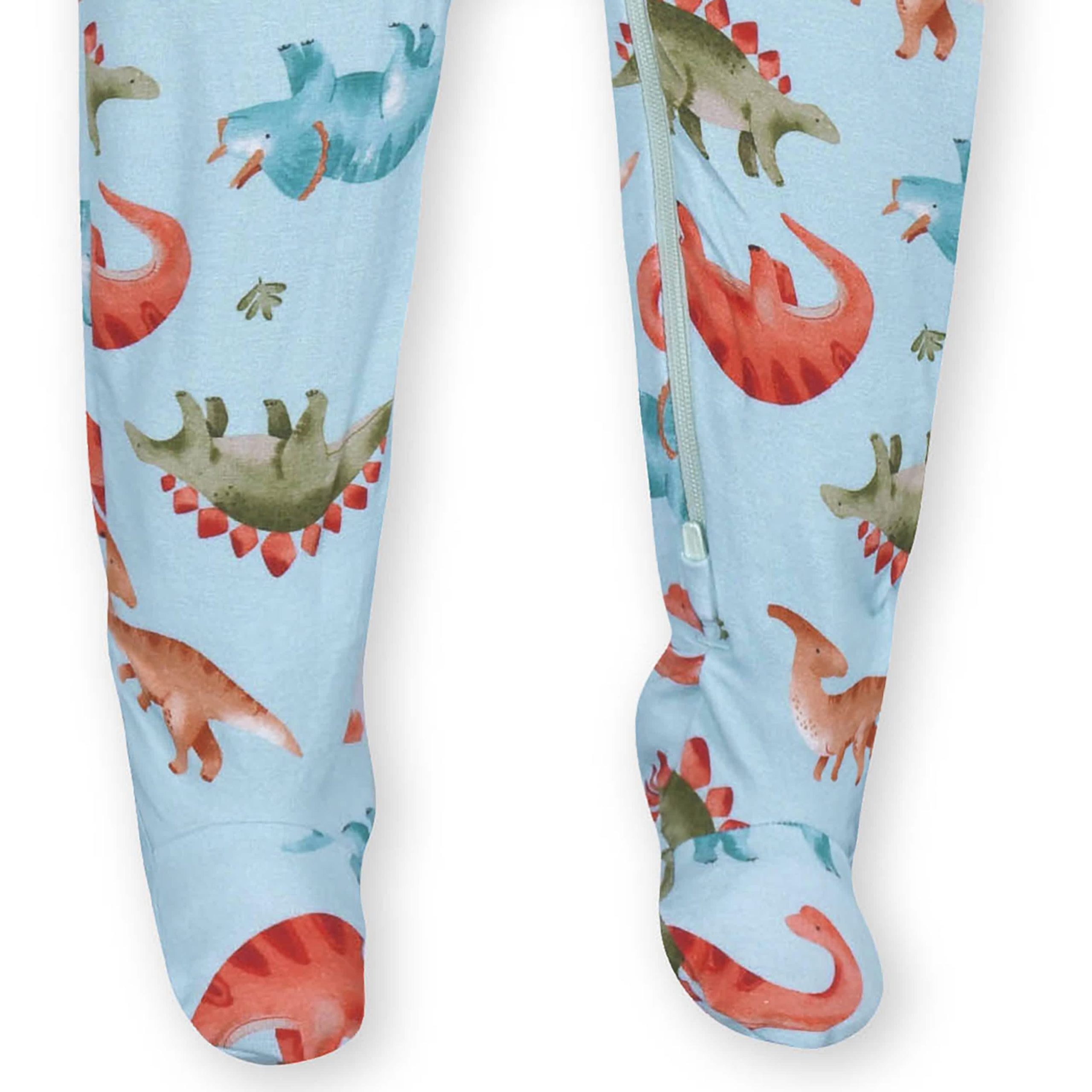 Baby & Toddler Snugosaurous Buttery Soft Viscose Made from Eucalyptus Snug Fit Footed Pajamas - Image 9