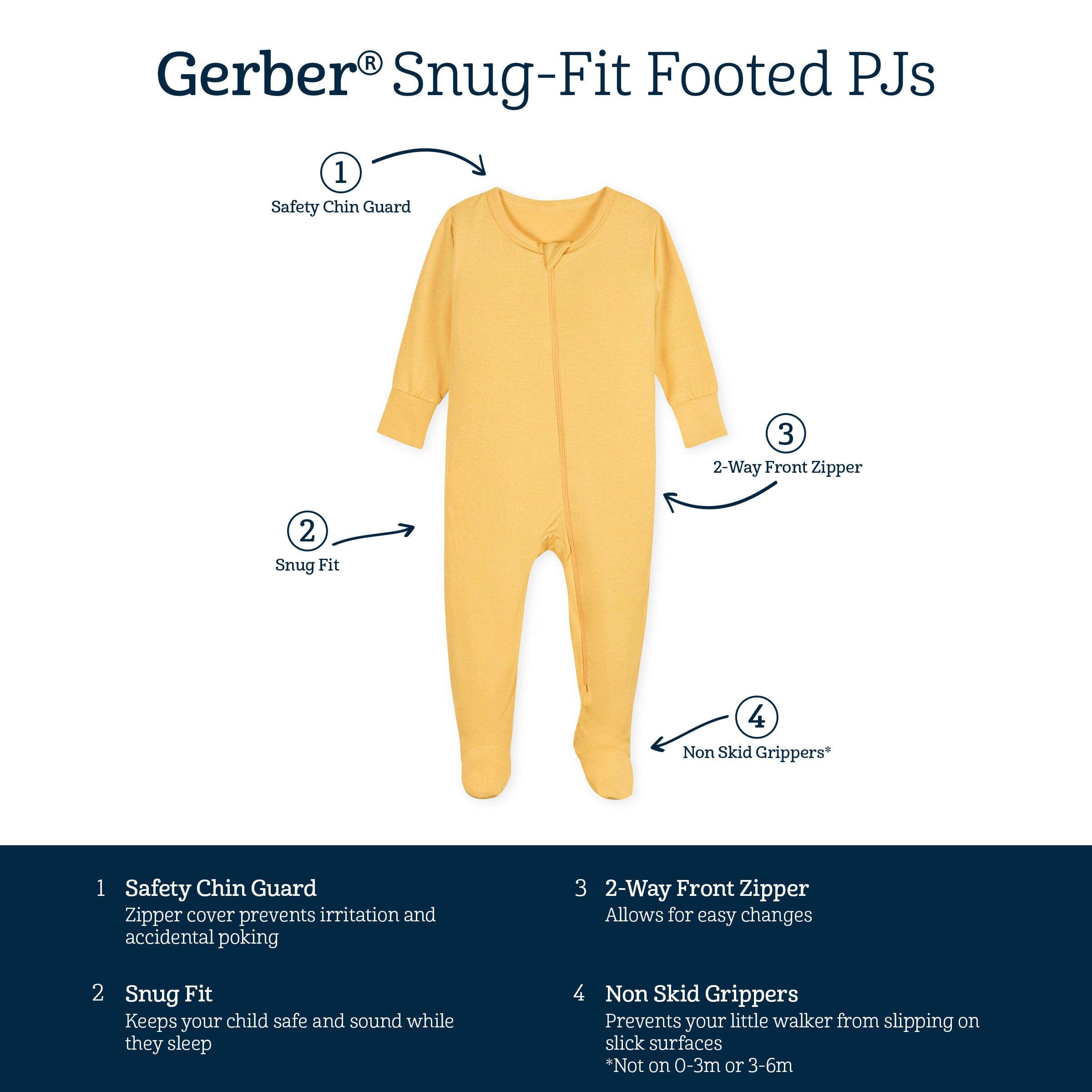 Baby & Toddler Honey Buttery Soft Viscose Made from Eucalyptus Snug Fit Footed Pajamas - Image 8