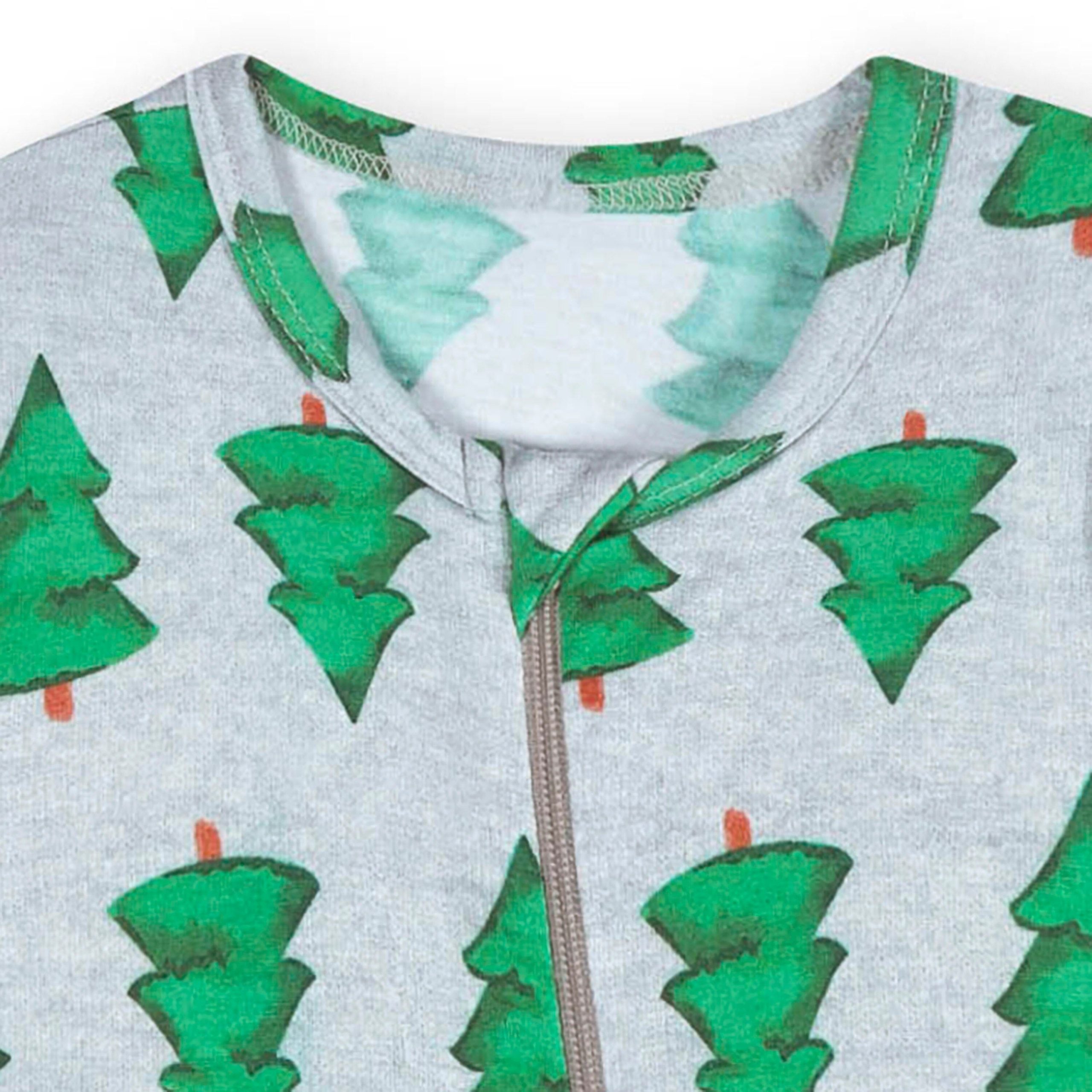Baby Spruce Christmas Tree Footed Pajamas - Image 6
