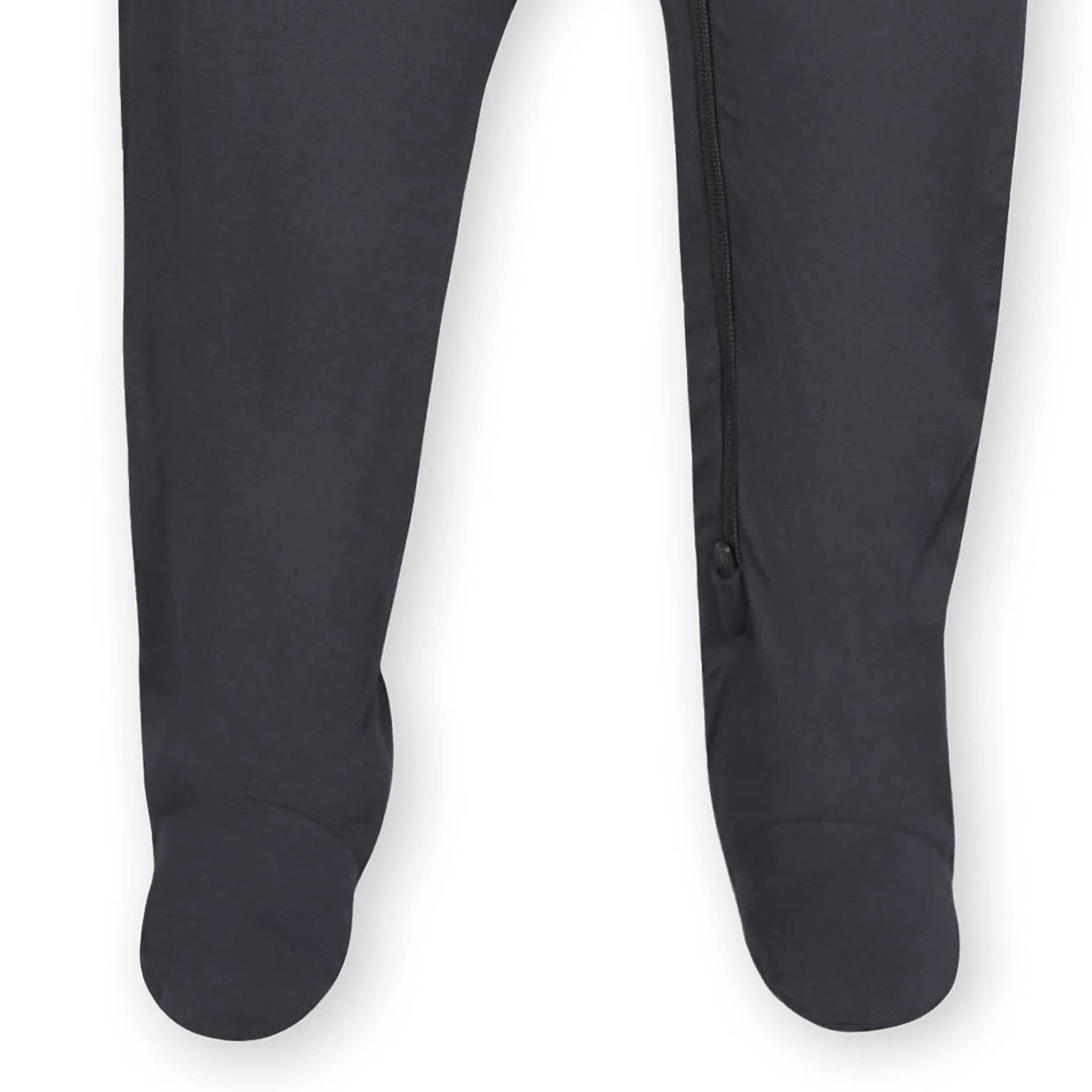 Baby & Toddler Shadow Buttery Soft Viscose Made from Eucalyptus Snug Fit Footed Pajamas - Image 6