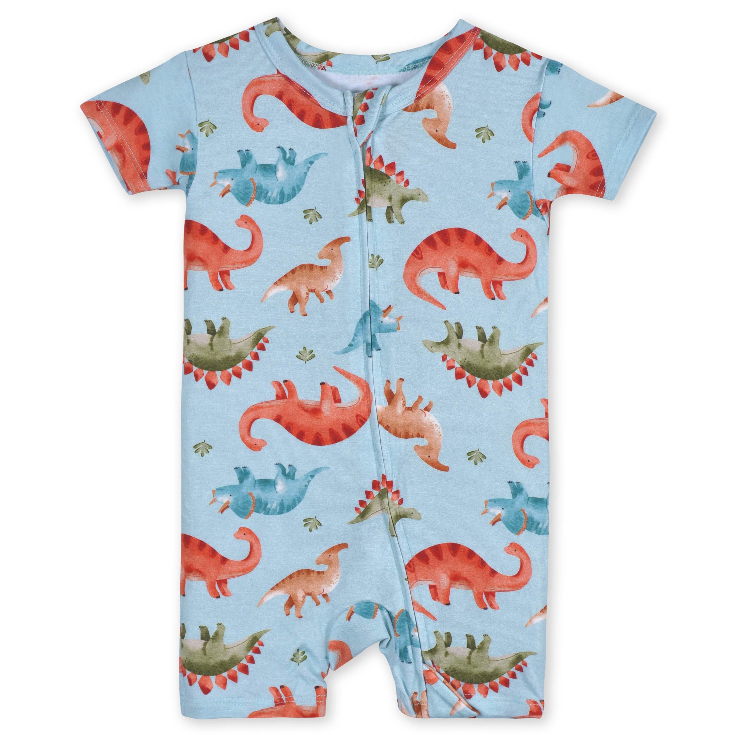 Baby Snugosaurous Buttery Soft Viscose Made from Eucalyptus Snug Fit Romper - Image 2