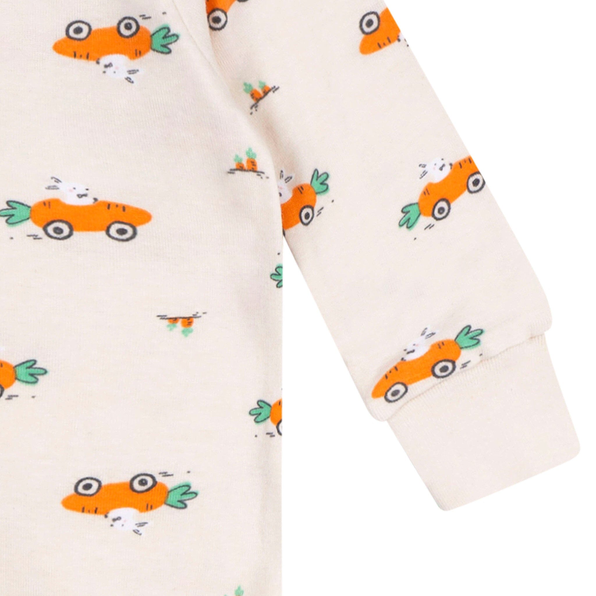 Baby Neutral Bunny Carrot Cars Sleep 'N Play - Image 3