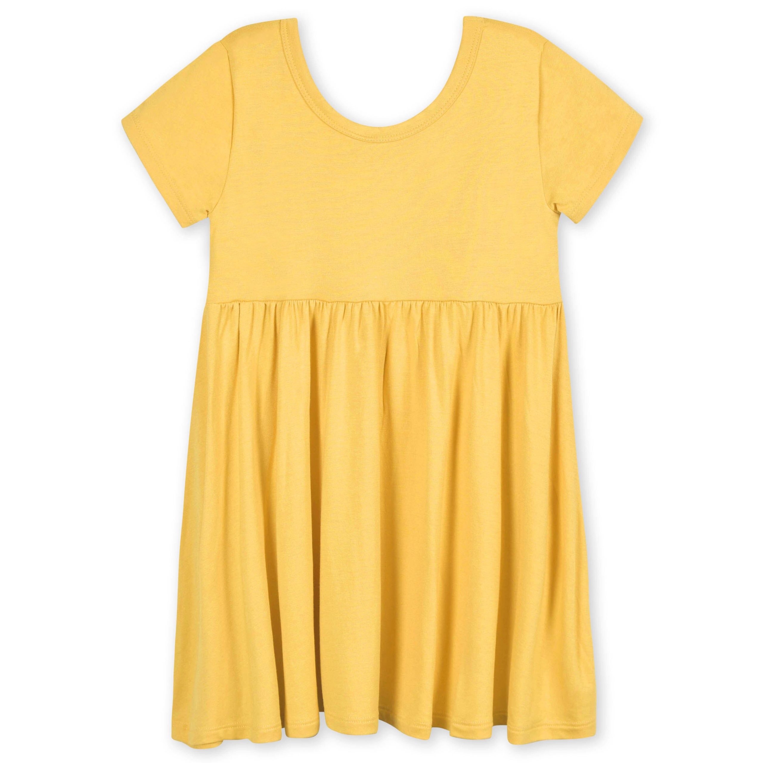 Infant & Toddler Girls Honey Buttery Soft Viscose Made from Eucalyptus Twirl Dress - Image 2