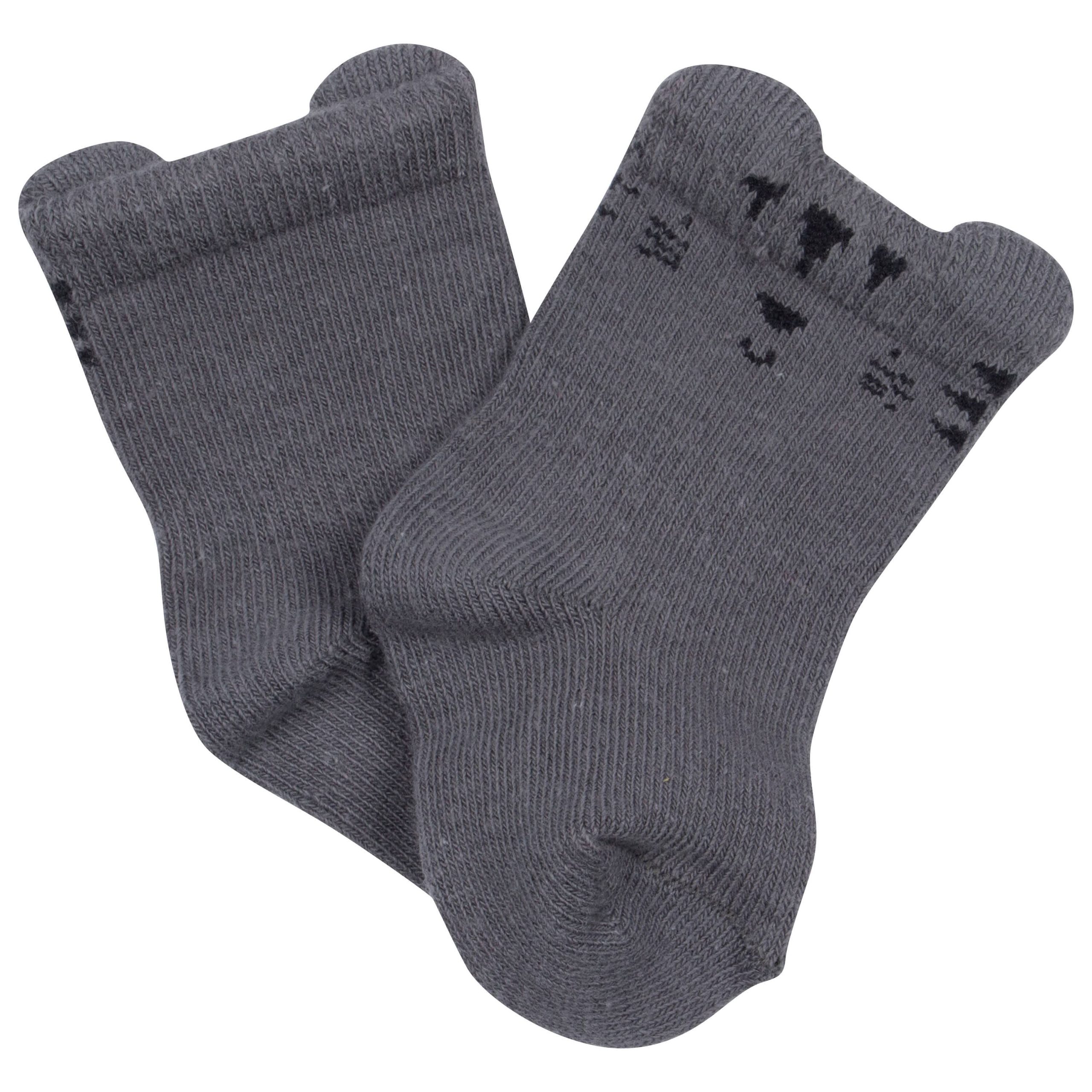 6-Pack Baby Boys Safari Wiggle Proof® Socks - Image 3