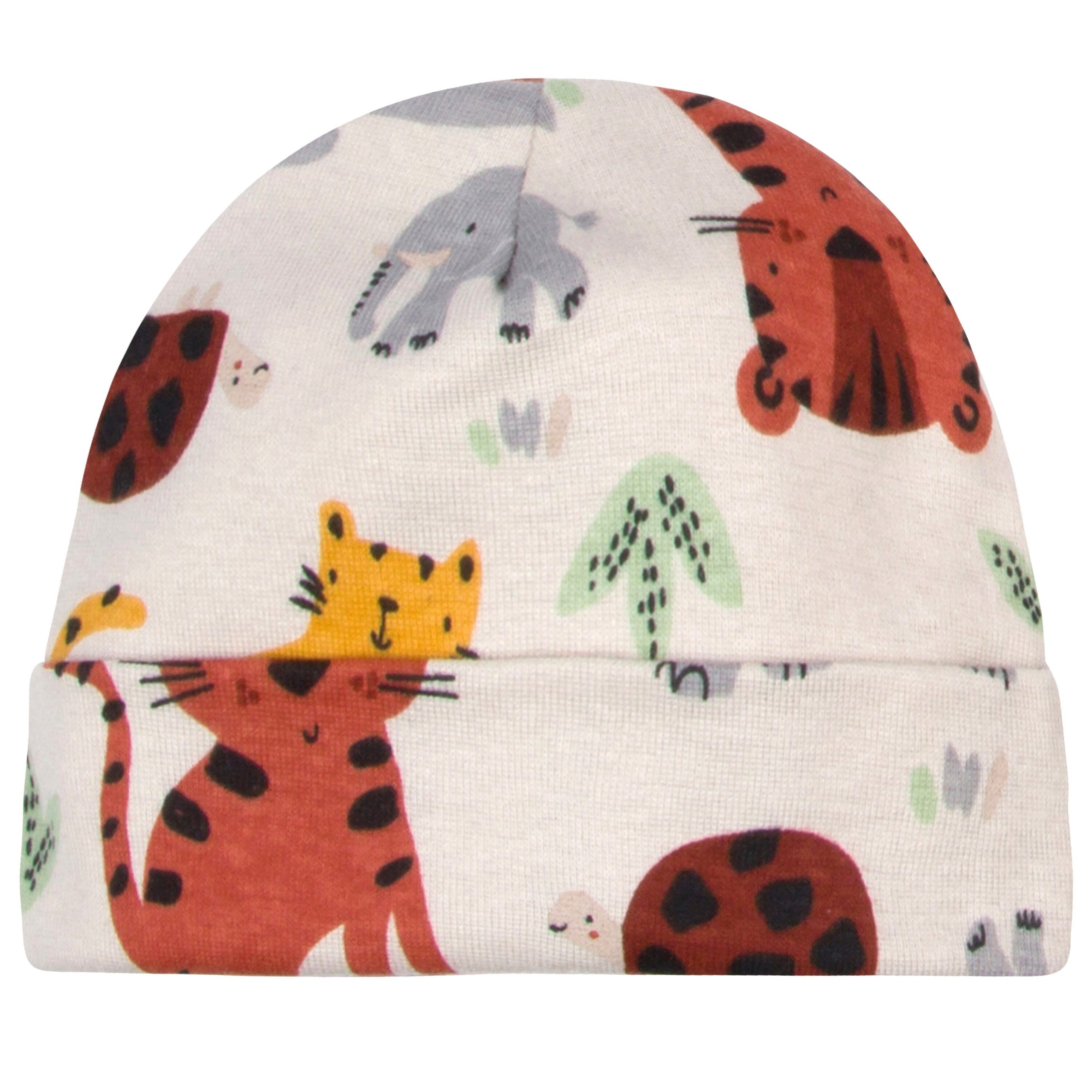 5-Pack Baby Boys Safari Caps - Image 2