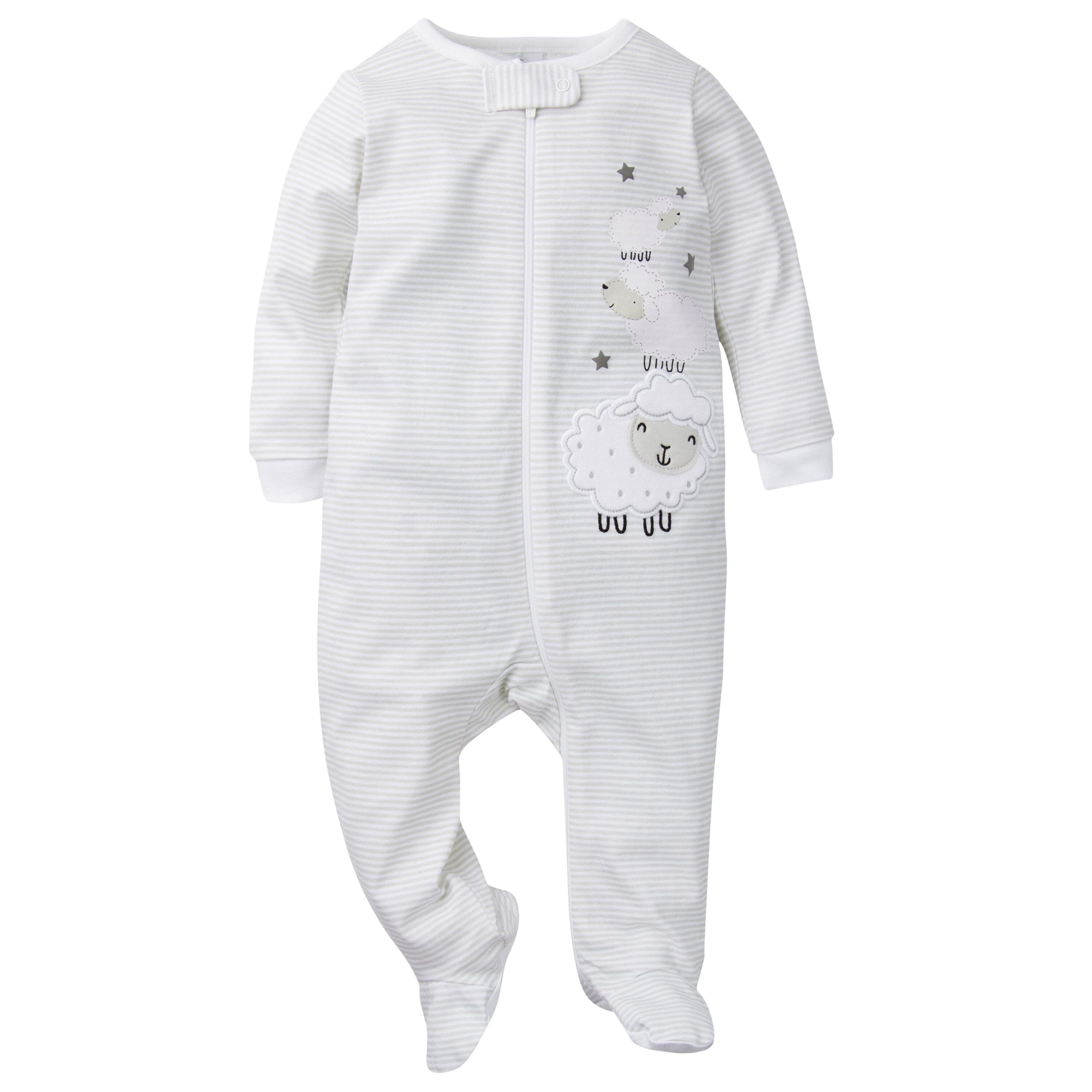 3-Pack Baby Neutral Lamb Sleep 'N Plays - Image 2
