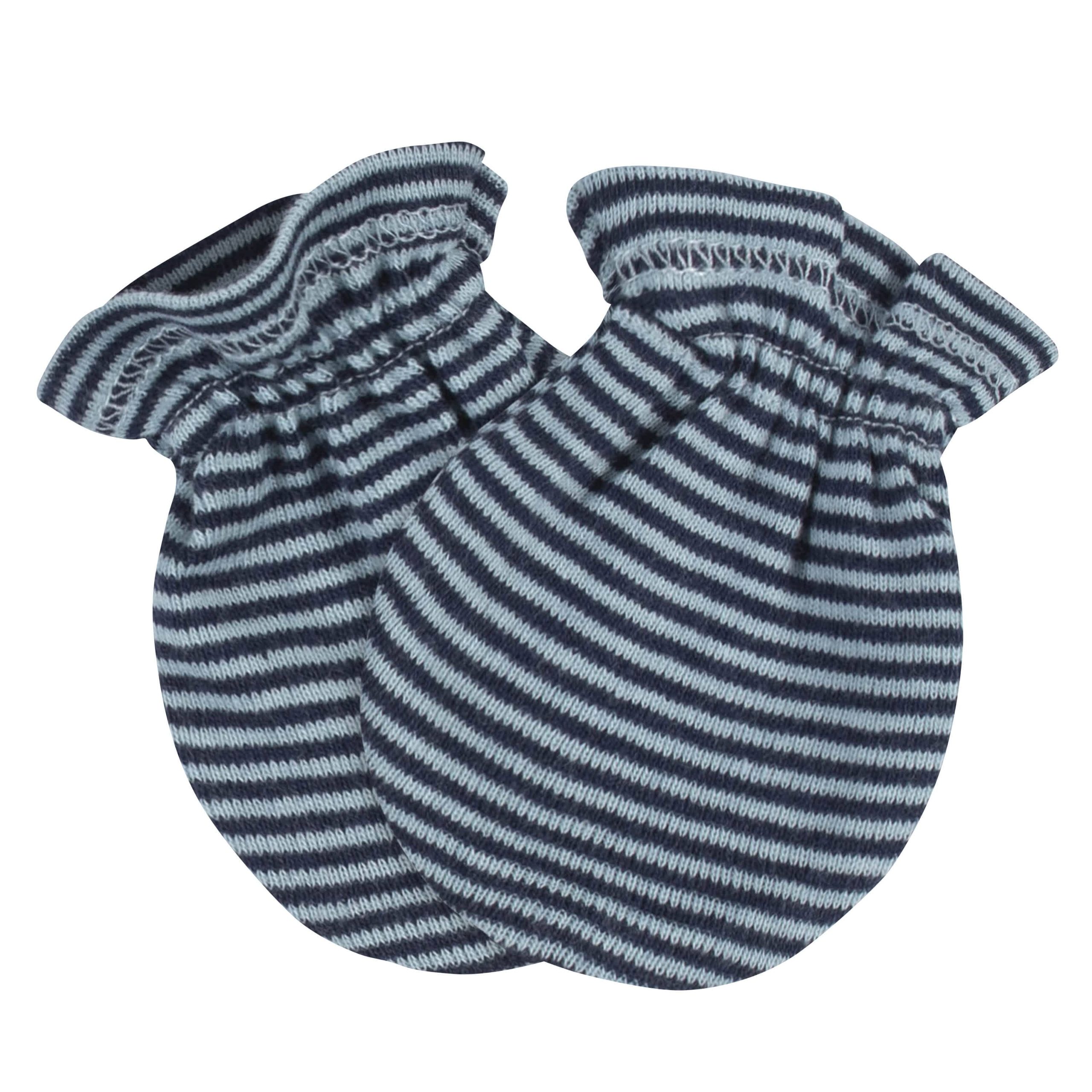 3-Pack Baby Boys Fox No Scratch Mittens - Image 3