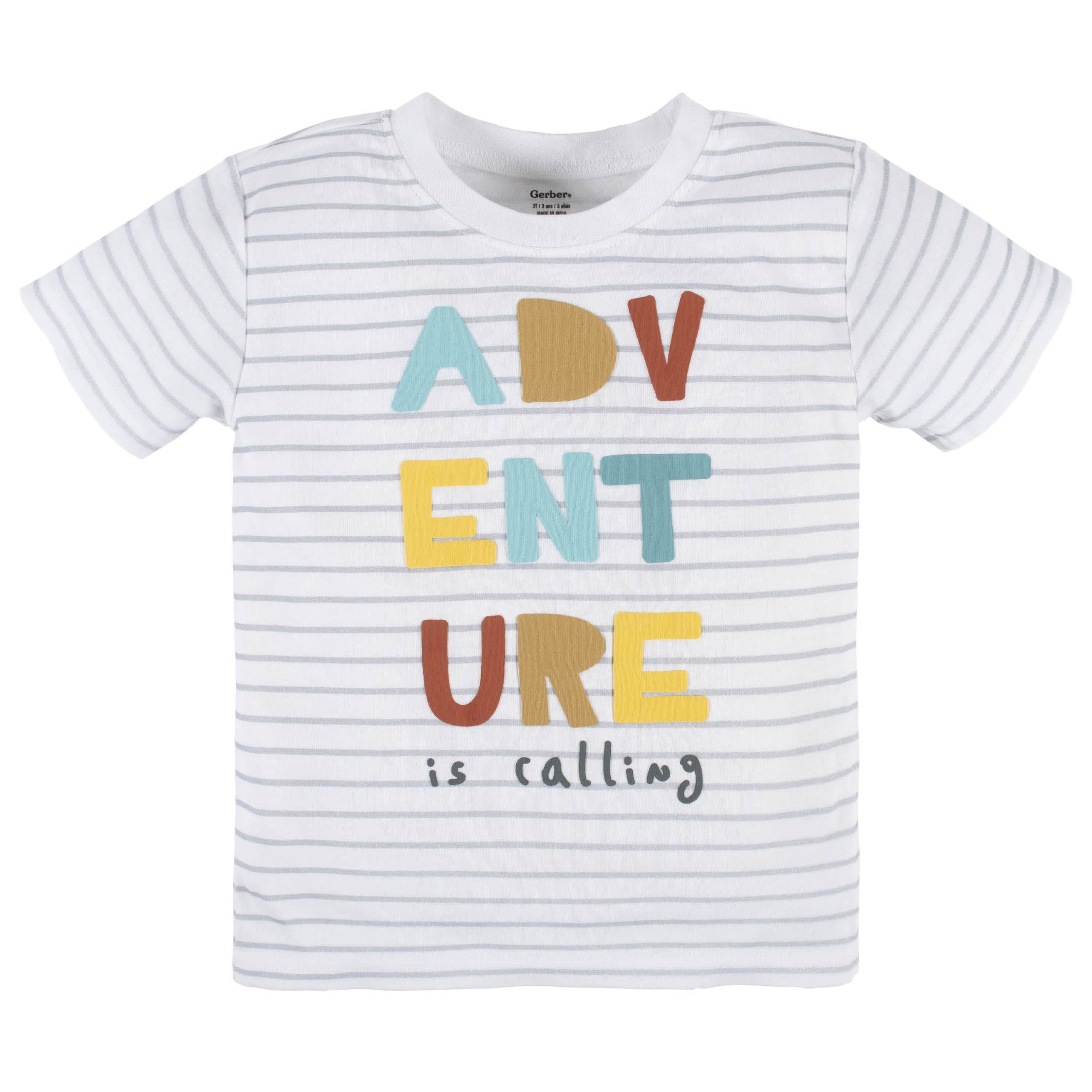 4-Piece Infant & Toddler Boys Dino Blues Tees, Shorts & Pants Set - Image 2