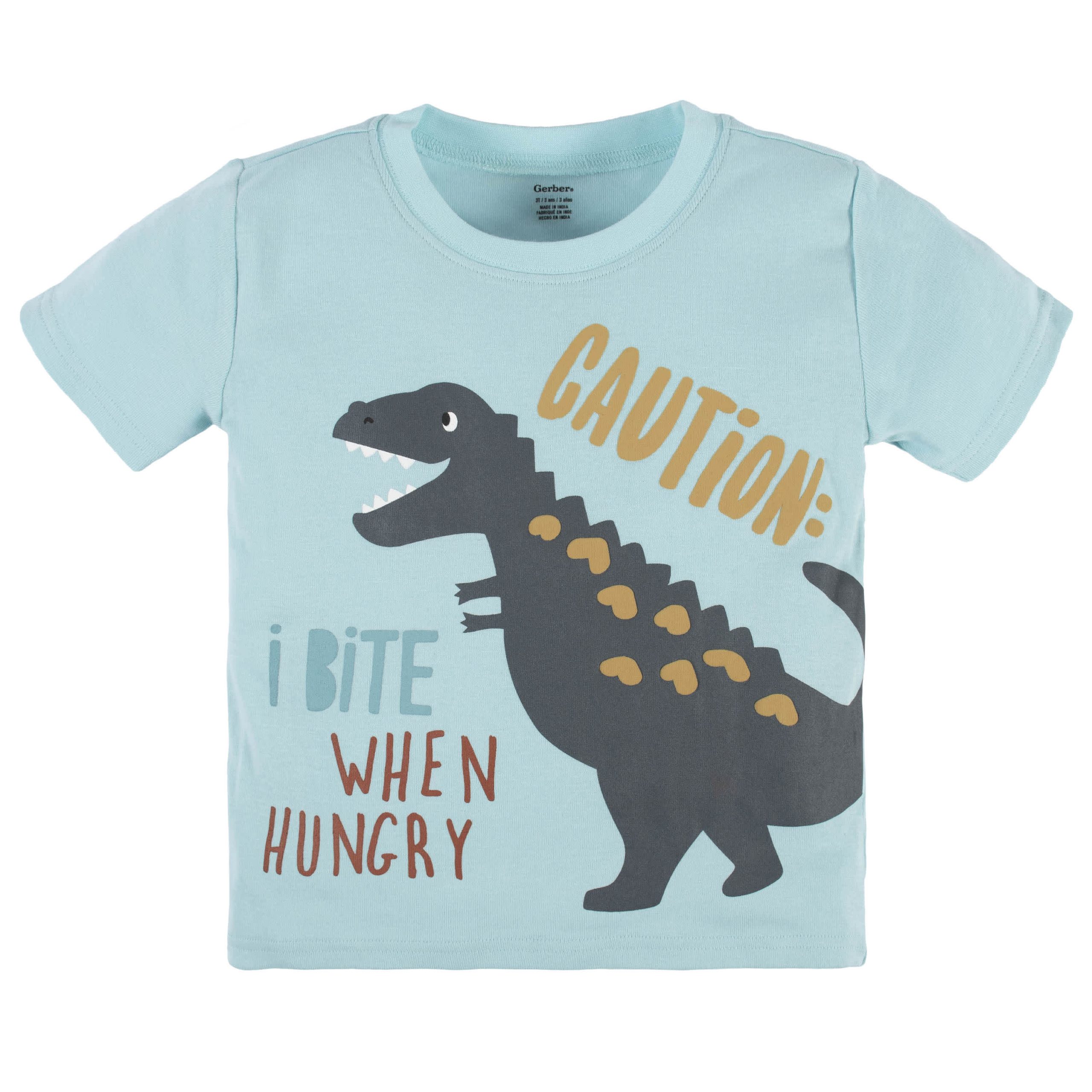 4-Piece Infant & Toddler Boys Dino Blues Tees, Shorts & Pants Set - Image 4