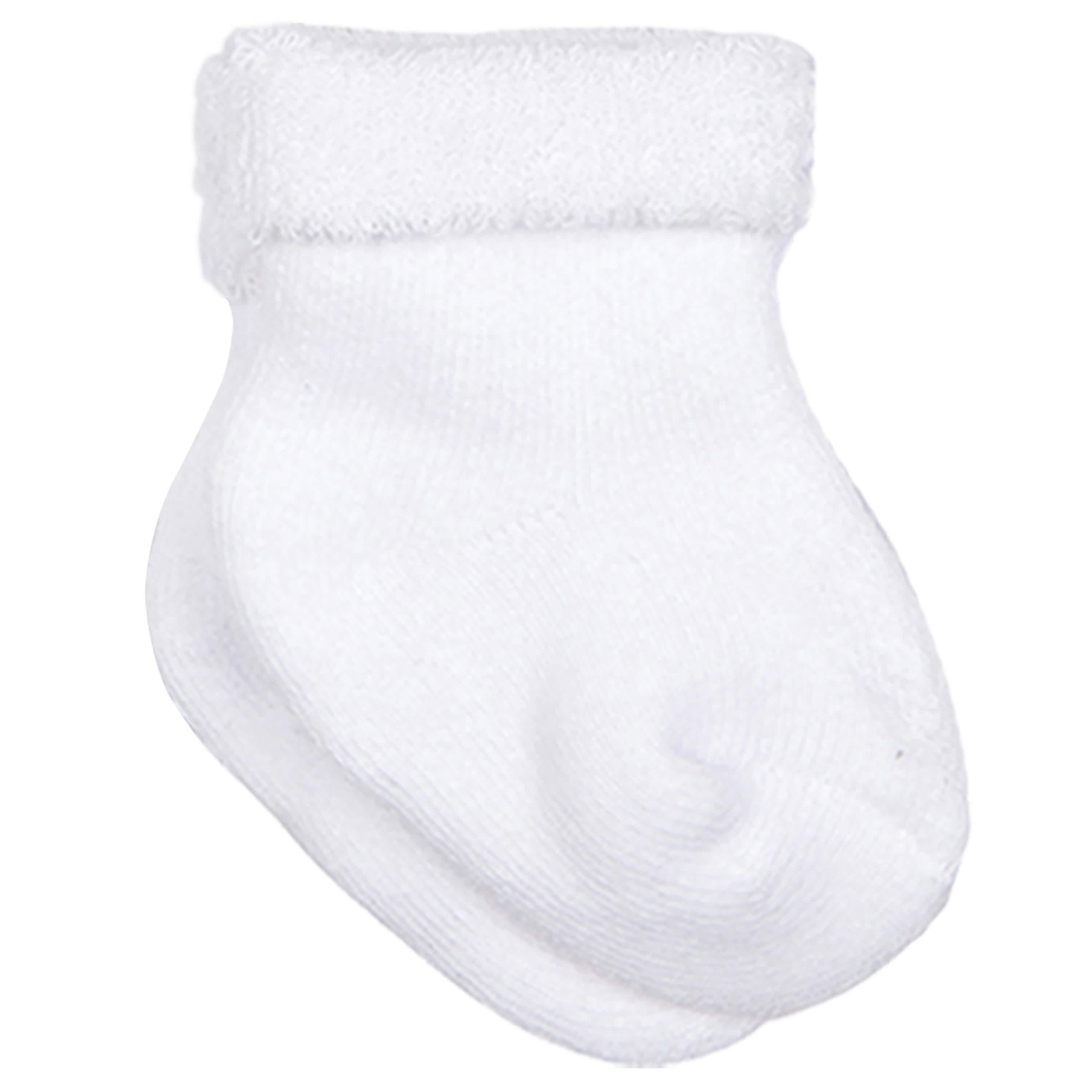 10-Pack Baby Girls Love You & White Wiggle Proof® Socks - Image 8