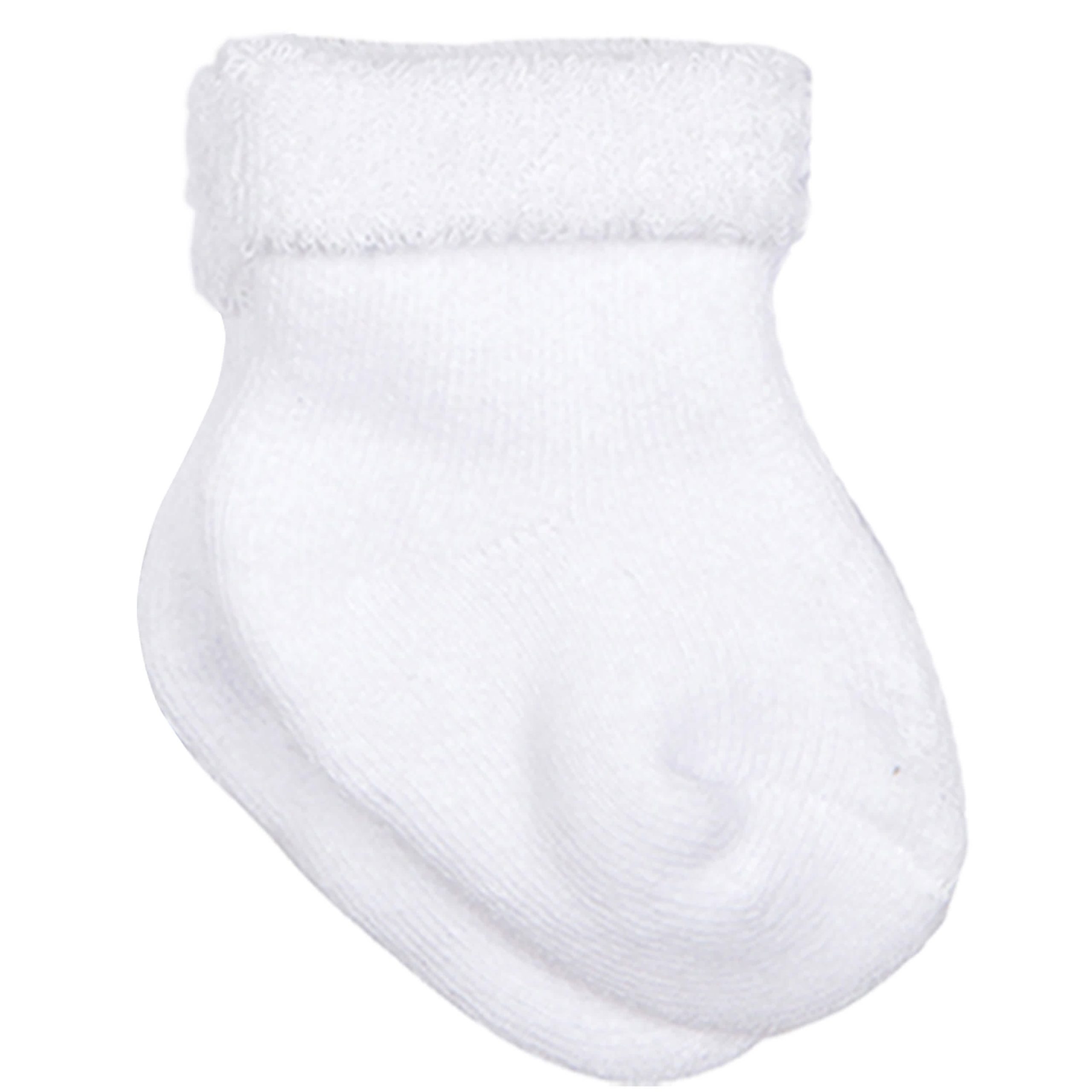 10-Pack Baby Boys Lion & White Wiggle Proof® Socks - Image 8