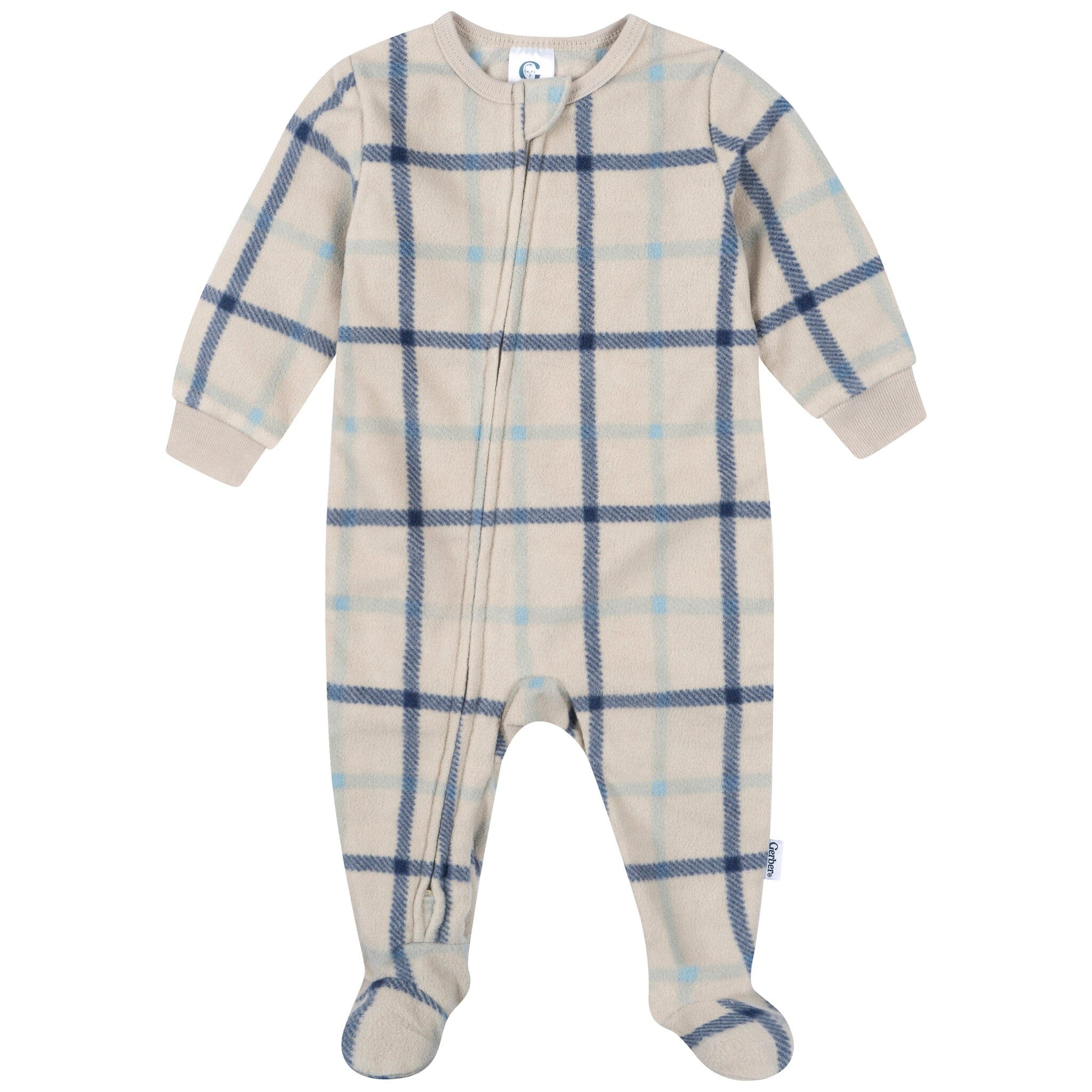 3-Pack Baby & Toddler Boys Golf Footed Fleece Pajamas - Image 6